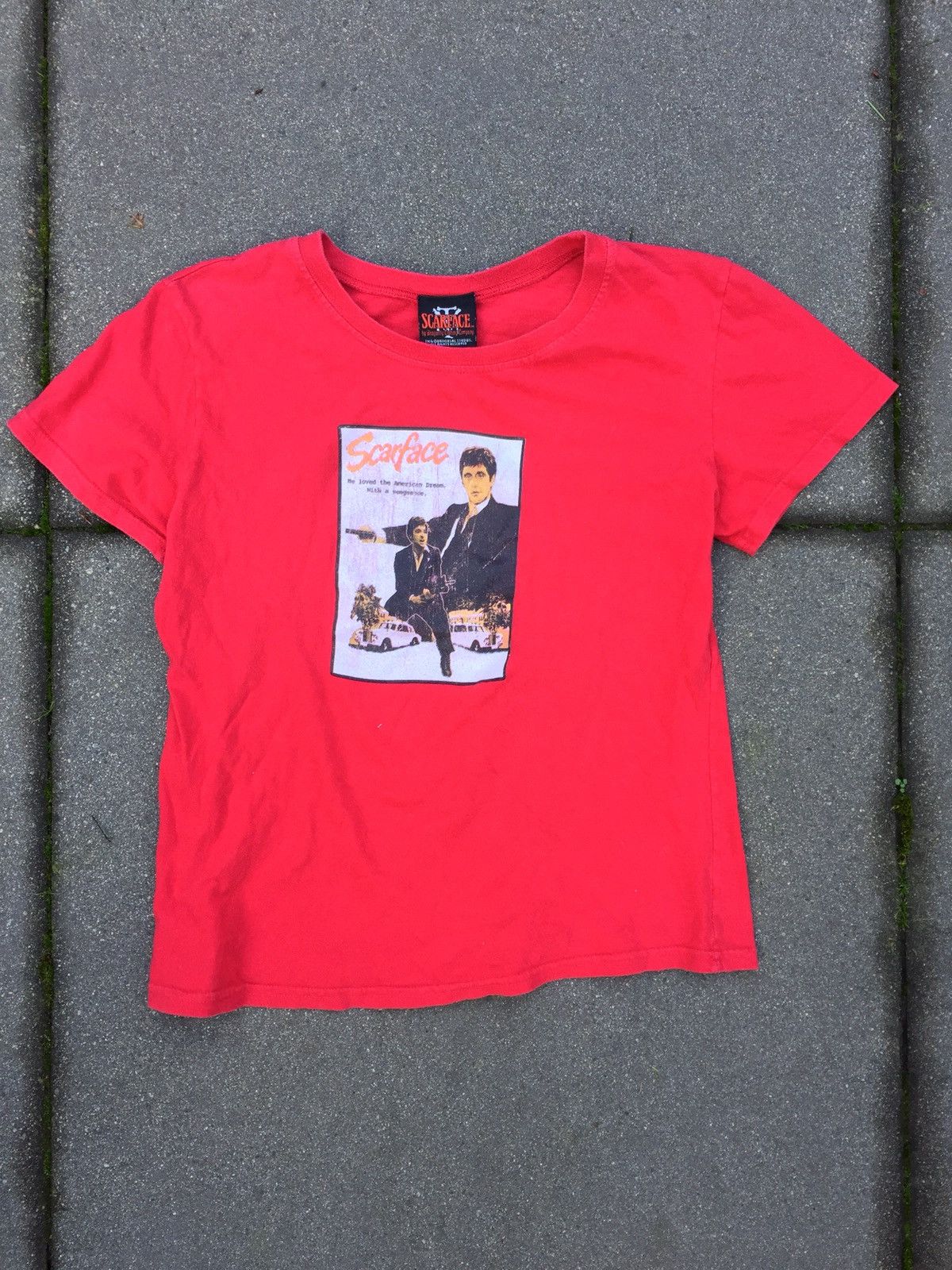 Vintage Vintage Scarface Official Merch Tee for Poster baby tee Size ONE SIZE - 1 Thumbnail