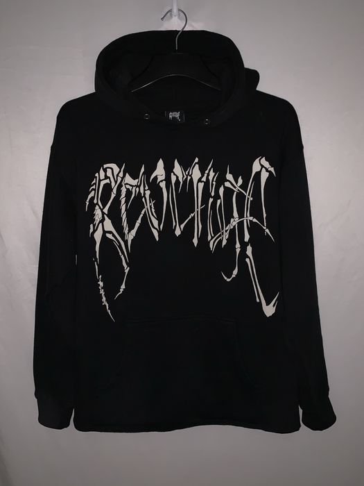 Revenge skull hoodie new arrivals