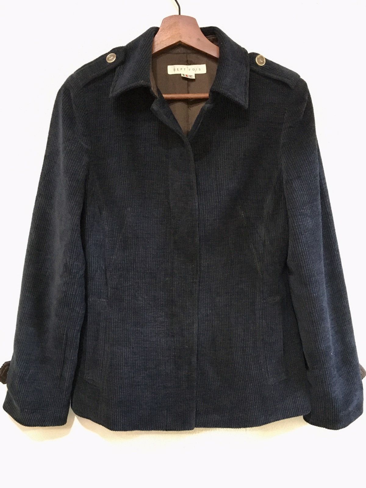 Japanese Brand × Streetwear Sept Fois Italian Material Cudroy 