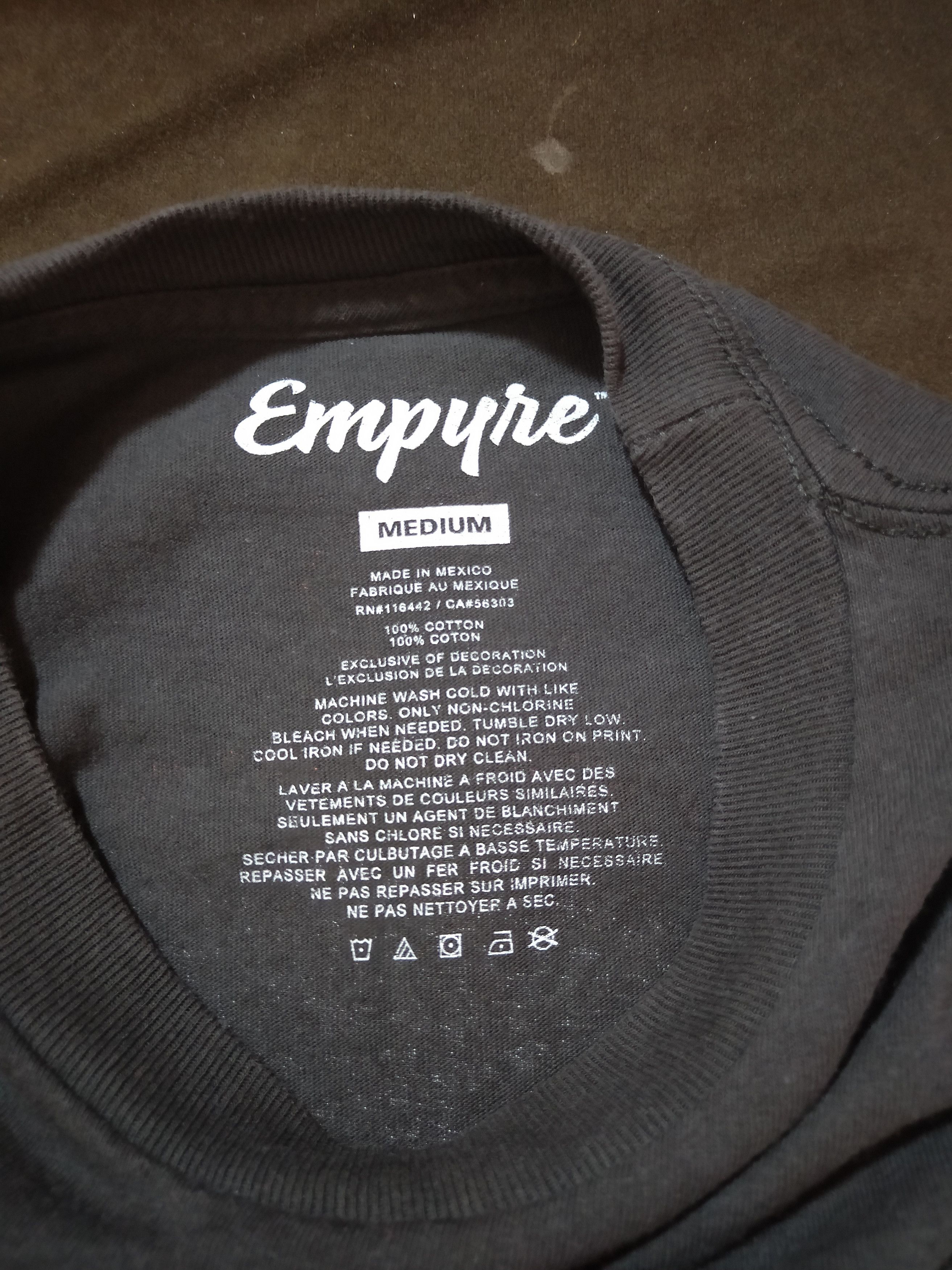 Empyre × Vintage Empyre Imperium Vintage Black T-Shirt M Size US M / EU 48-50 / 2 - 5 Thumbnail