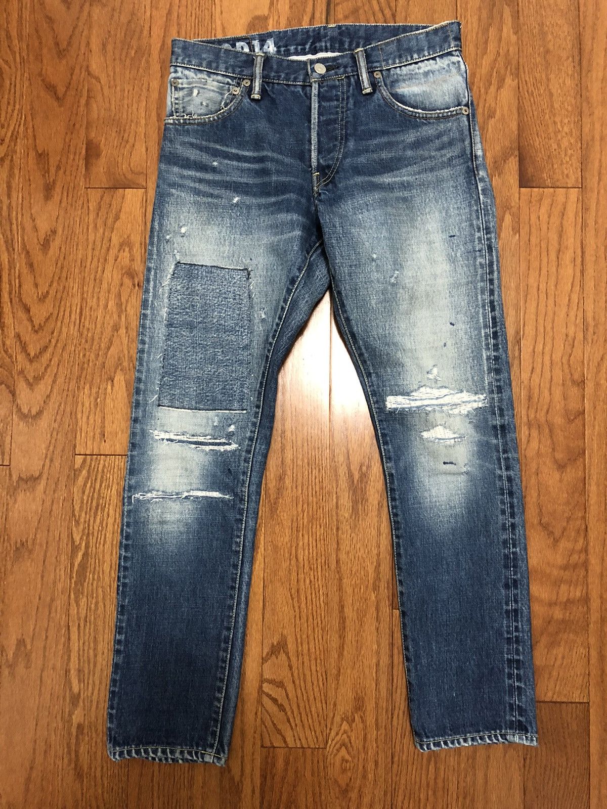 Visvim Social Sculpture 10D14 Denim | Grailed