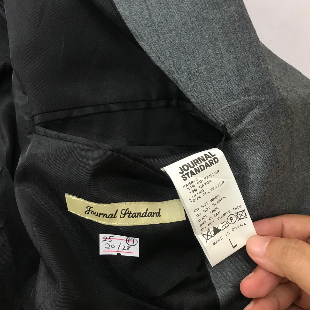 Journal Standard 🔥Vintage Japanese Brand Journal Standard Blazer Coat Size US M / EU 48-50 / 2 - 2 Thumbnail