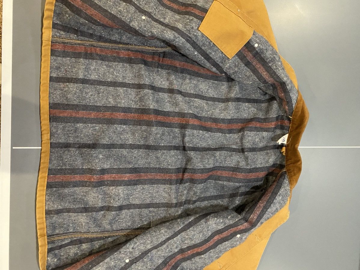 Carhartt Vintage Carhartt Blanket Lined Tan Chore Coat Large Size US L / EU 52-54 / 3 - 4 Thumbnail