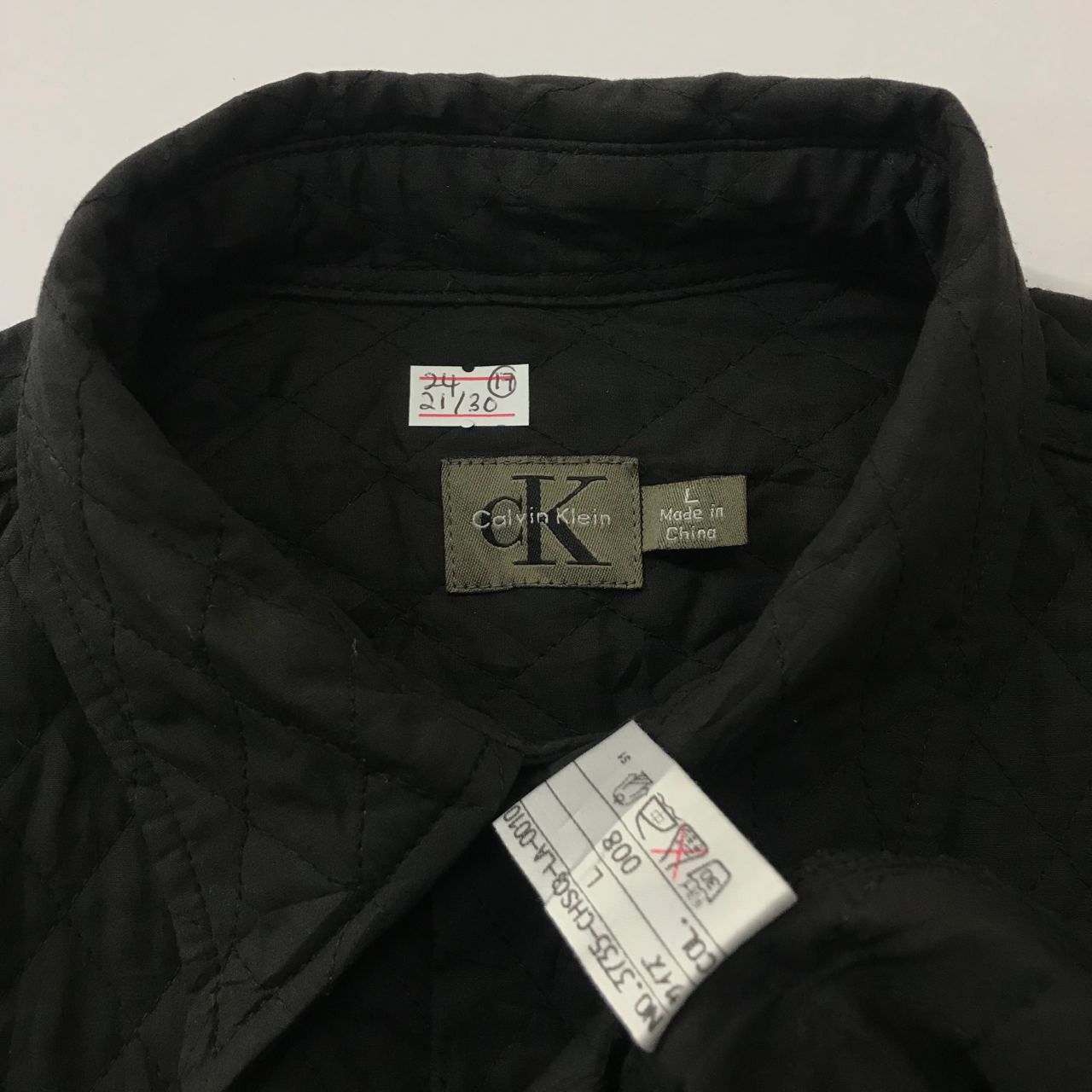 Calvin Klein × Vintage 🔥CALVIN KLEIN Button up shirt Puffer design Size US M / EU 48-50 / 2 - 3 Thumbnail