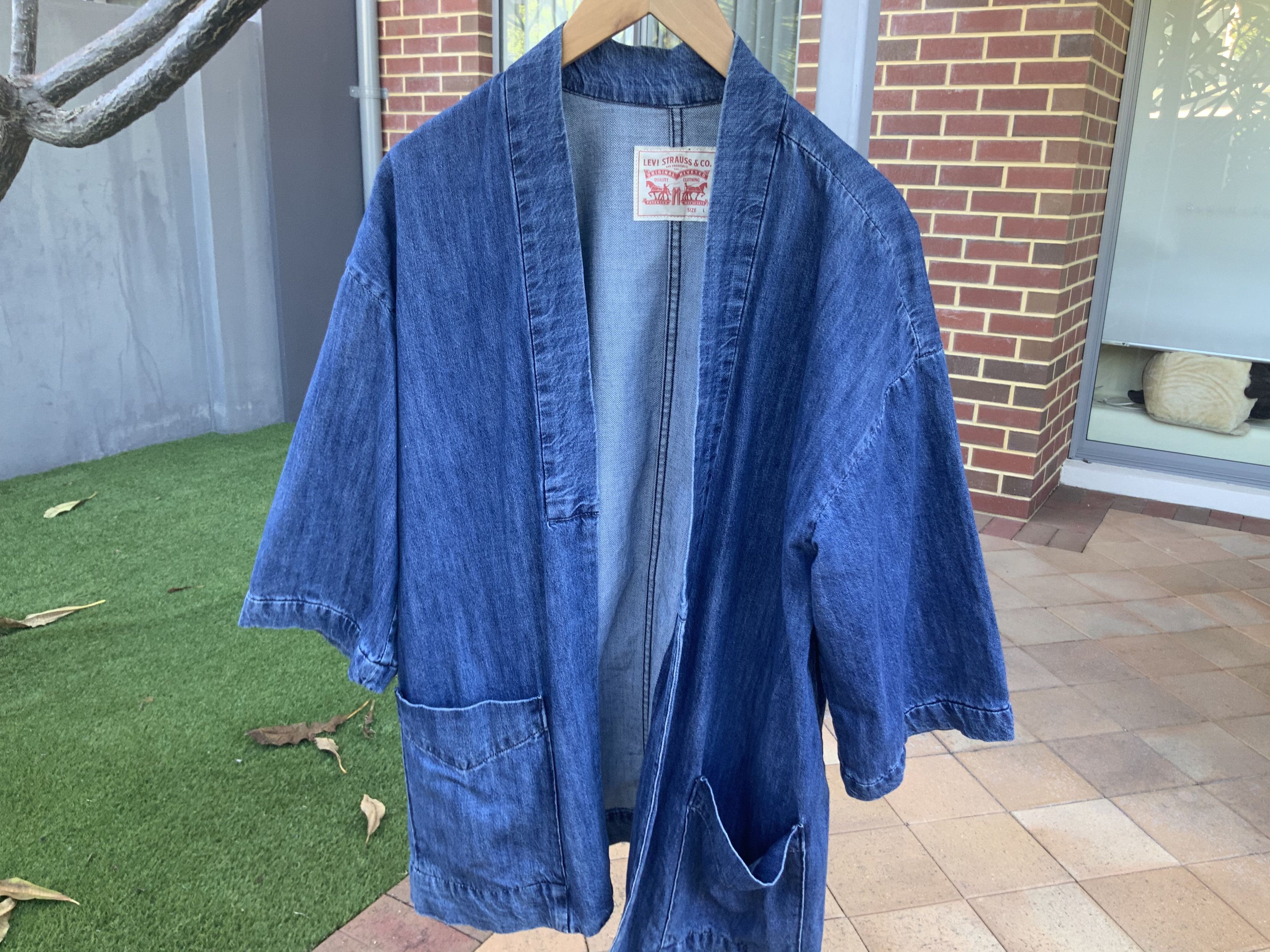 Levi s Kimono style Denim Jacket Grailed