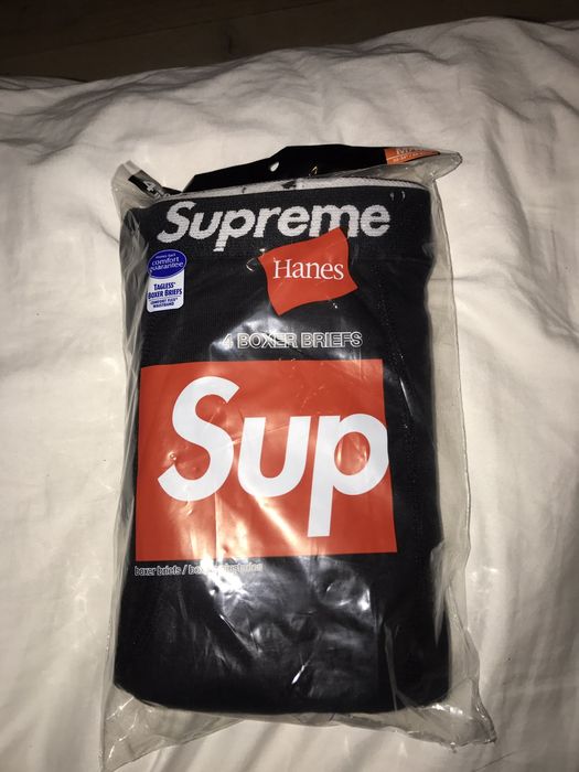 Supreme Black Boxer Briefs | Grailed