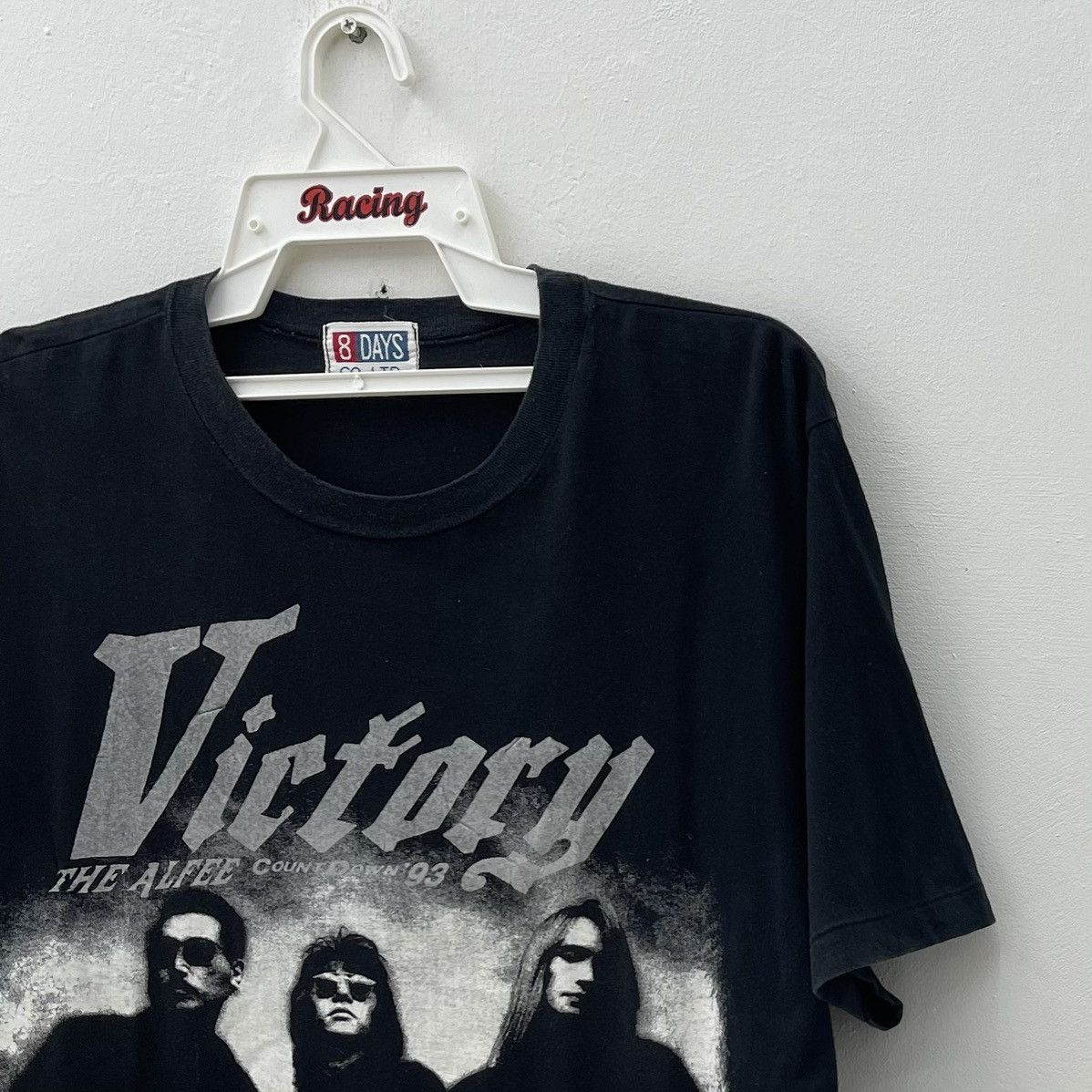 Band Tees × Vintage Victory The Alfee Countdown 93 Vintage 90s T-Shirt Size US L / EU 52-54 / 3 - 3 Thumbnail