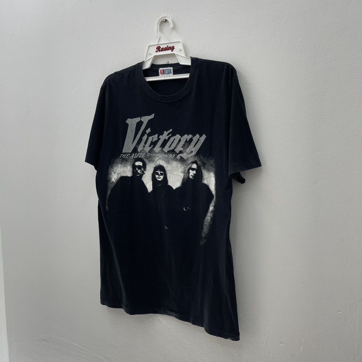 Band Tees × Vintage Victory The Alfee Countdown 93 Vintage 90s T-Shirt Size US L / EU 52-54 / 3 - 4 Thumbnail
