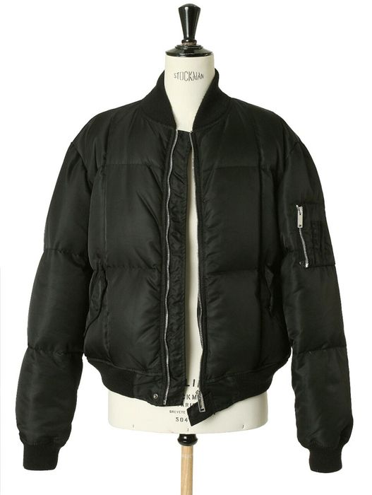 Raf Simons rare RAF SIMONS 1995 black quilted puffer padded MA-1 bomber jacket IT52 US42 L Size US L / EU 52-54 / 3 - 1 Preview