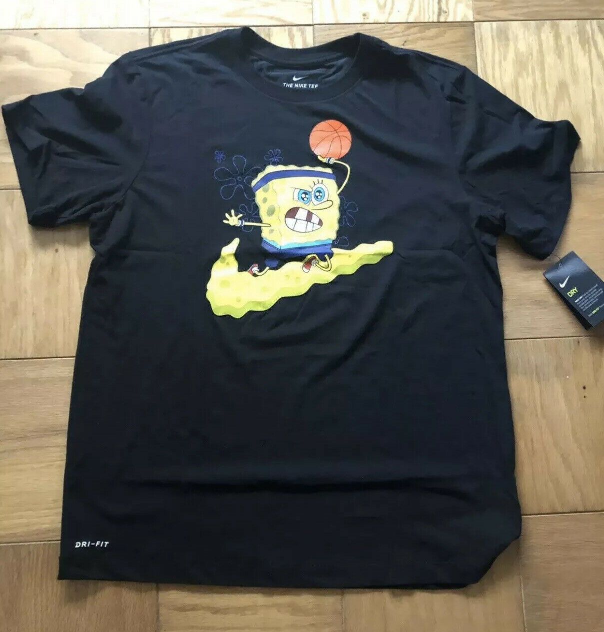 Nike Kyrie x Spongebob fea Dri fit