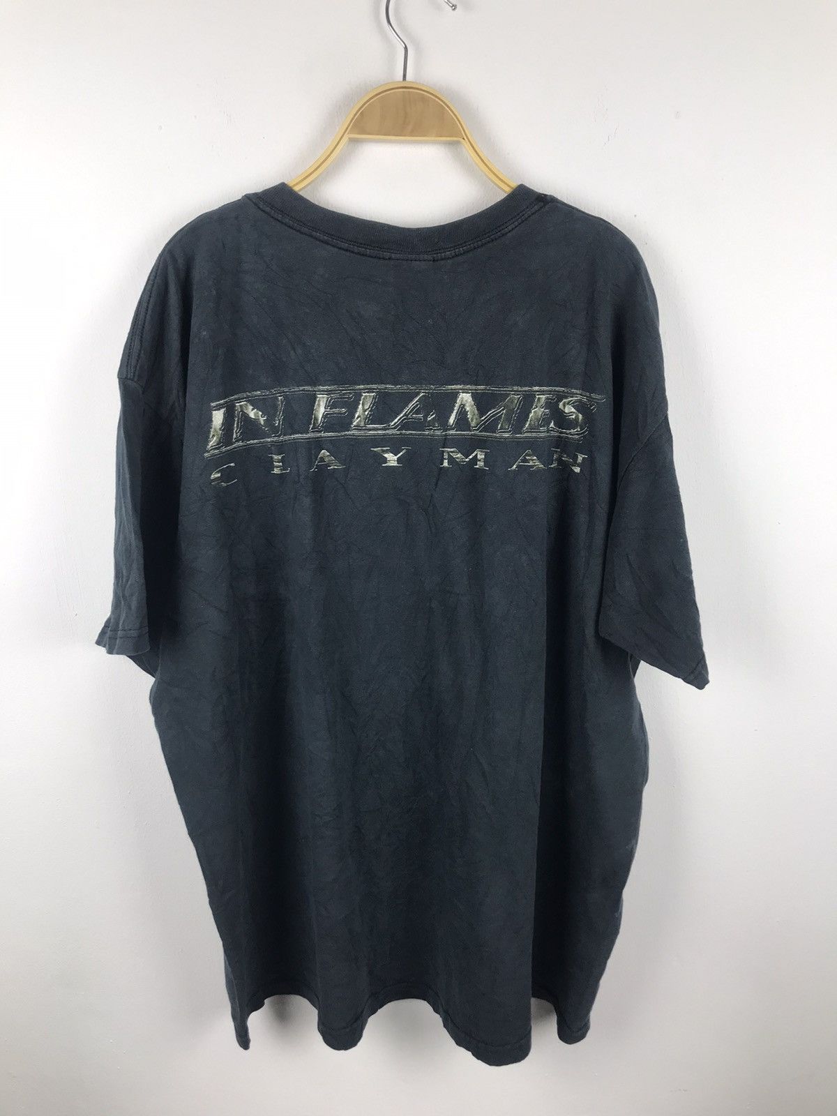 Band Tees × Vintage In Flames Clayman Size US XL / EU 56 / 4 - 2 Thumbnail