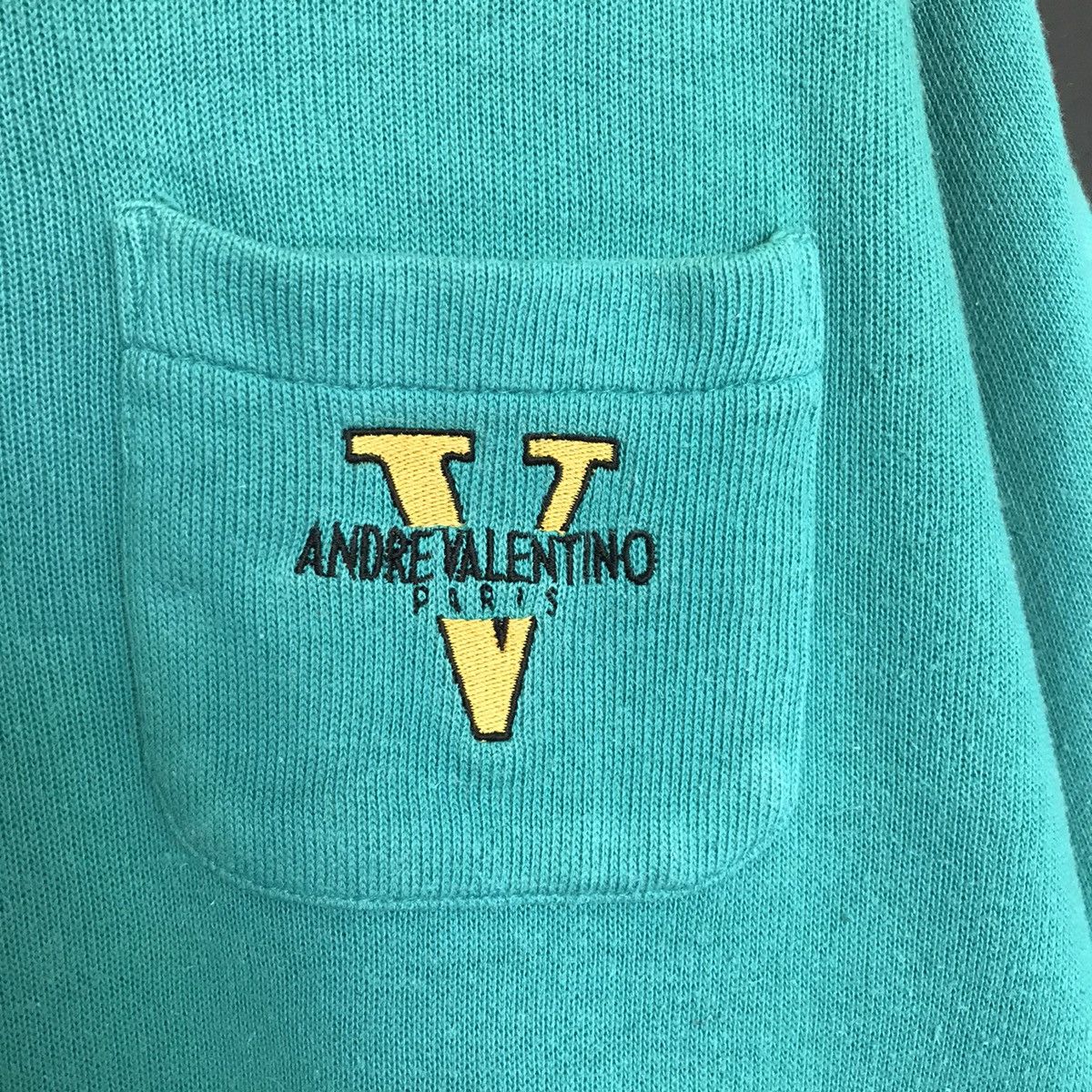 Gianni Valentino Vintage Andre Valentino Button Up Crewneck Sweatshirt Size L Size US M / EU 48-50 / 2 - 6 Thumbnail