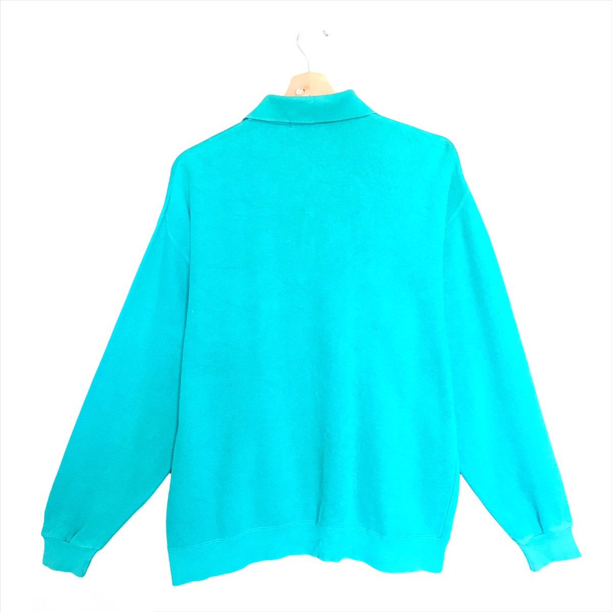 Gianni Valentino Vintage Andre Valentino Button Up Crewneck Sweatshirt Size L Size US M / EU 48-50 / 2 - 5 Thumbnail