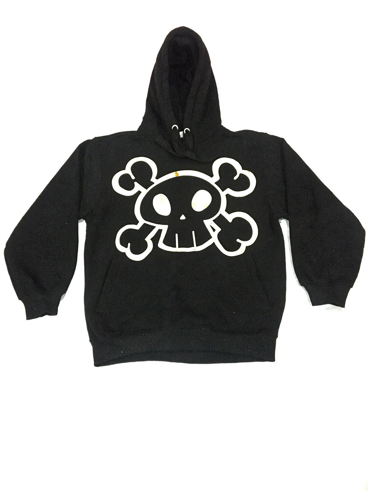 Japanese Brand Black Hoodie Skull Sweatshirt Size US L / EU 52-54 / 3 - 1 Thumbnail