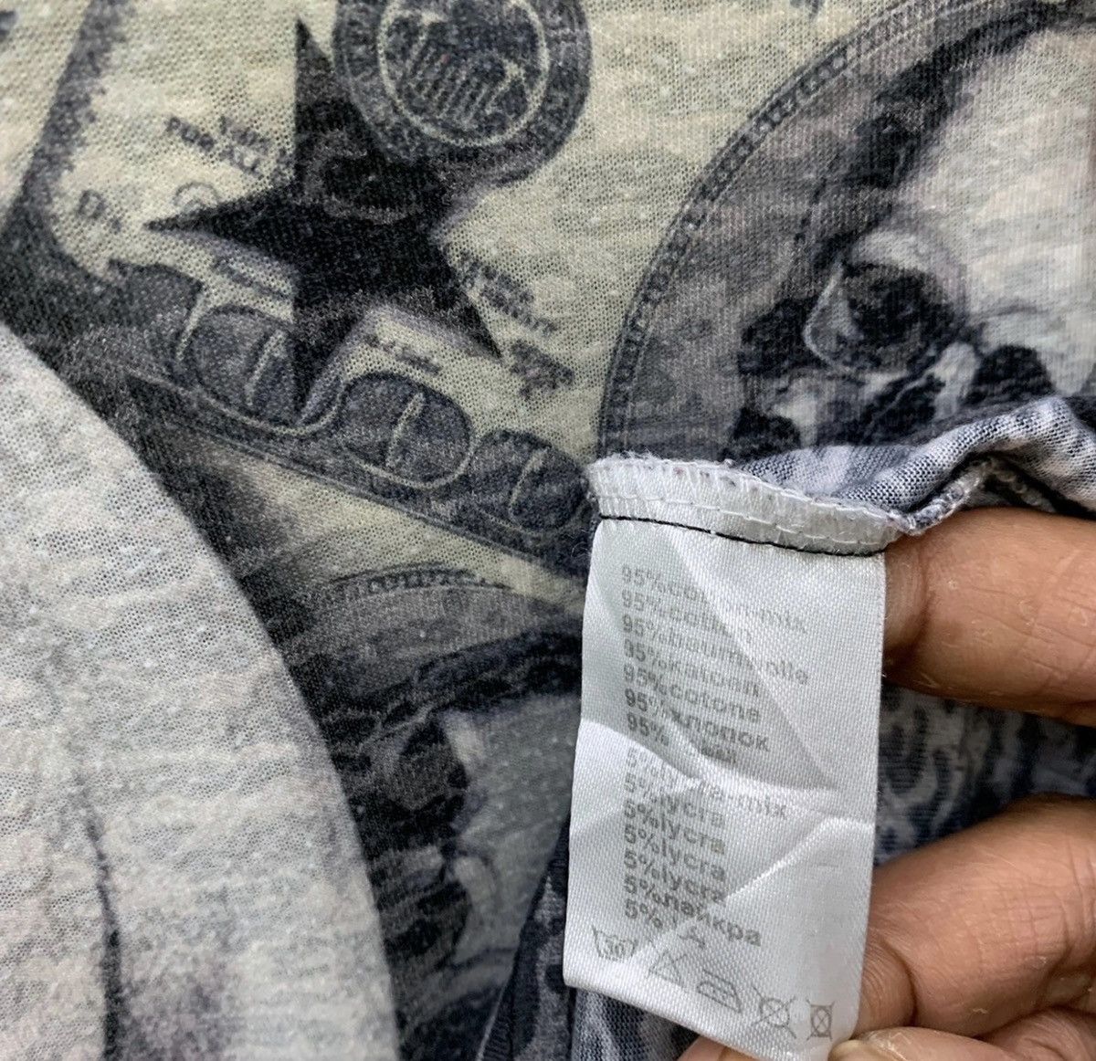 Philipp Plein RARE Philipp Plein Design Skull The United States Fullprint Size US L / EU 52-54 / 3 - 10 Thumbnail