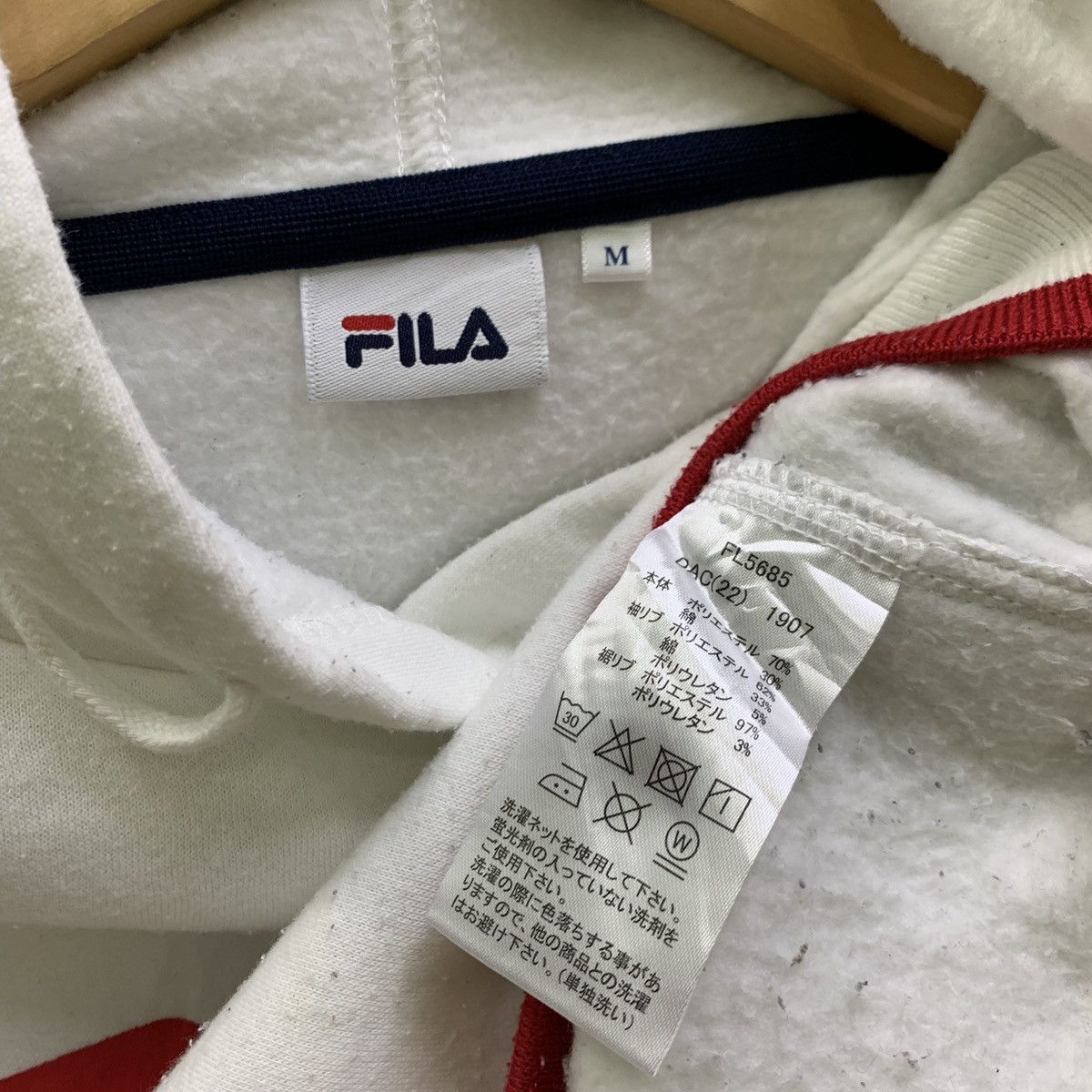 Fila Vintage Fila Hoodie For Women Size M / US 6-8 / IT 42-44 - 4 Thumbnail