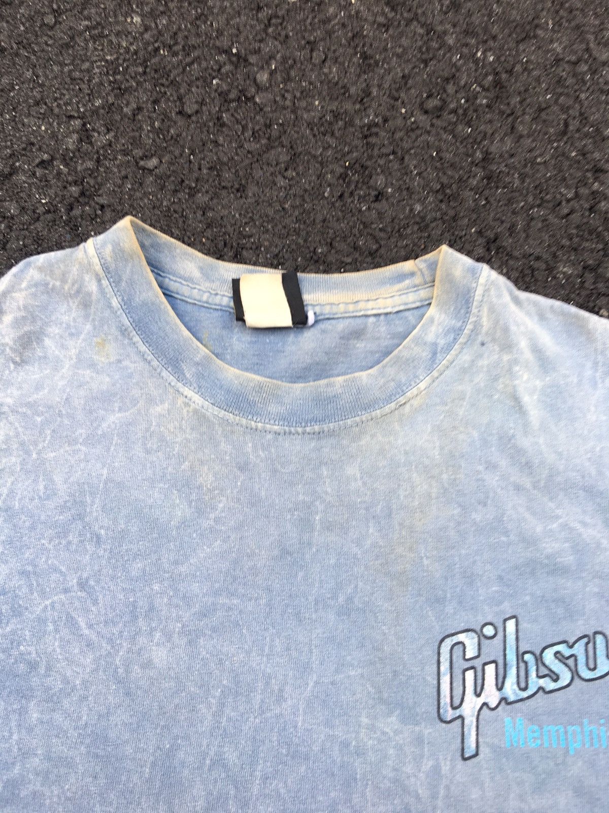 Vintage Vintage Gibson guitar tie dye 2001 promo shirt Size US M / EU 48-50 / 2 - 9 Thumbnail