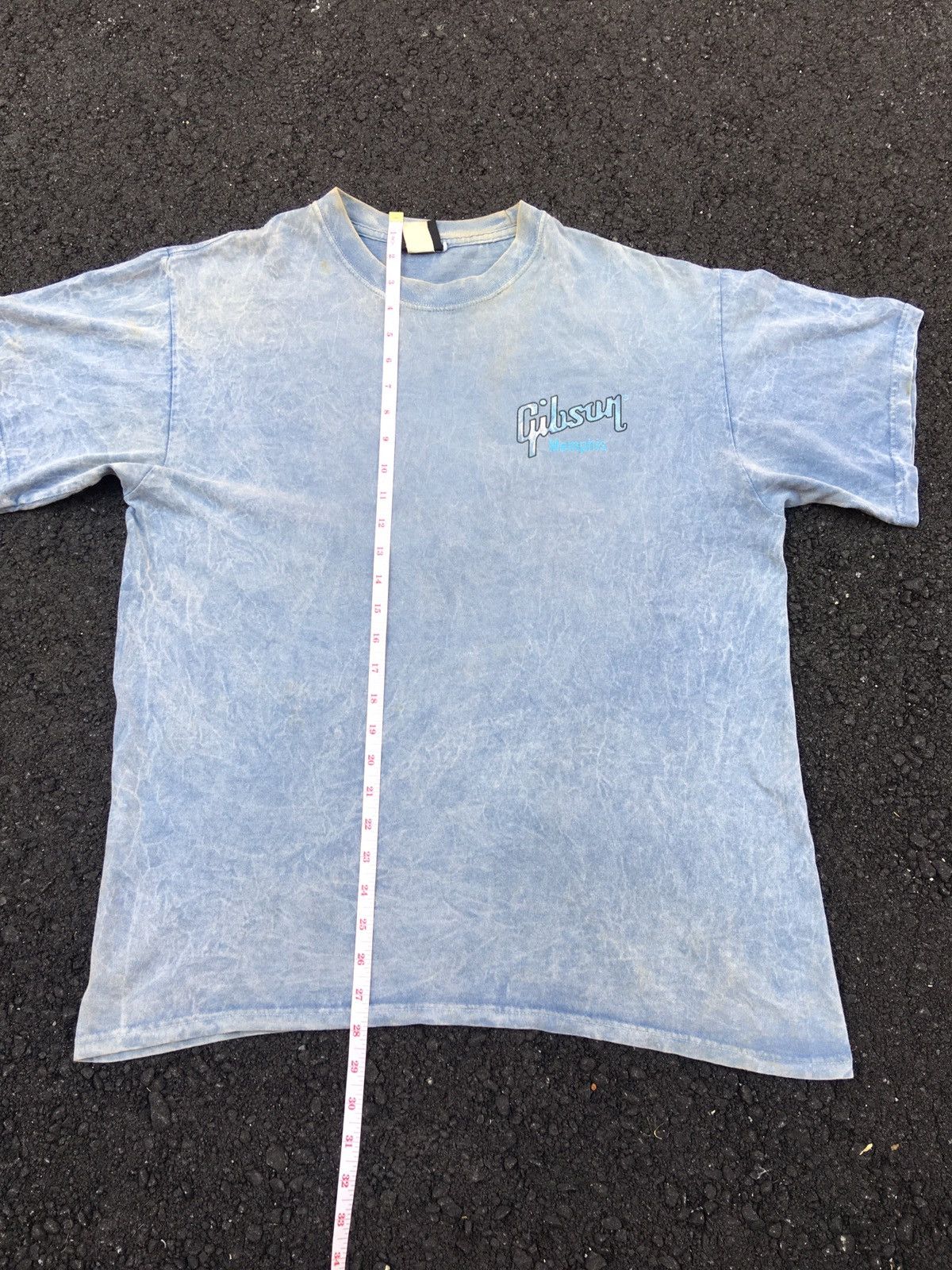 Vintage Vintage Gibson guitar tie dye 2001 promo shirt Size US M / EU 48-50 / 2 - 11 Thumbnail