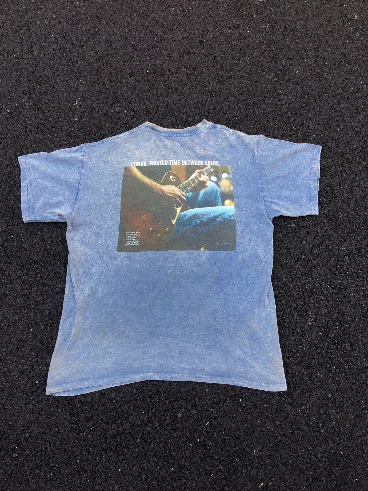 Vintage Vintage Gibson guitar tie dye 2001 promo shirt Size US M / EU 48-50 / 2 - 3 Thumbnail