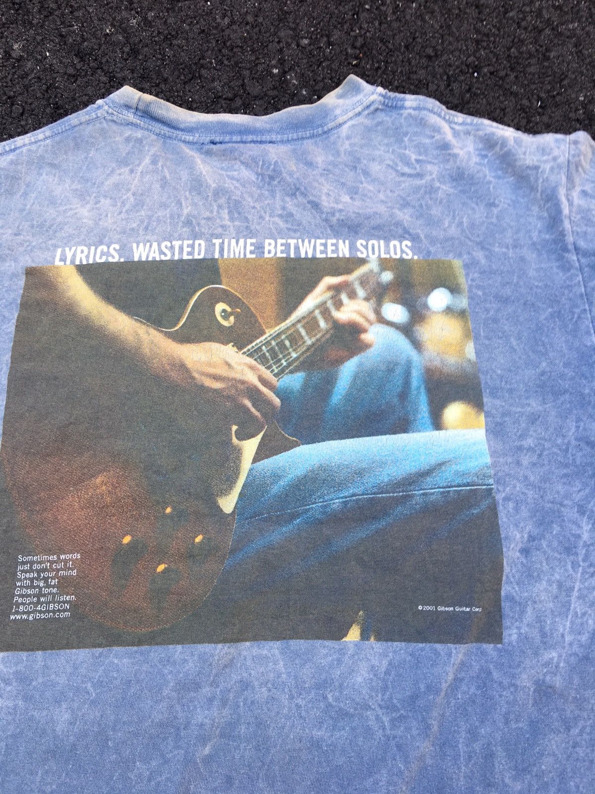 Vintage Vintage Gibson guitar tie dye 2001 promo shirt Size US M / EU 48-50 / 2 - 1 Thumbnail