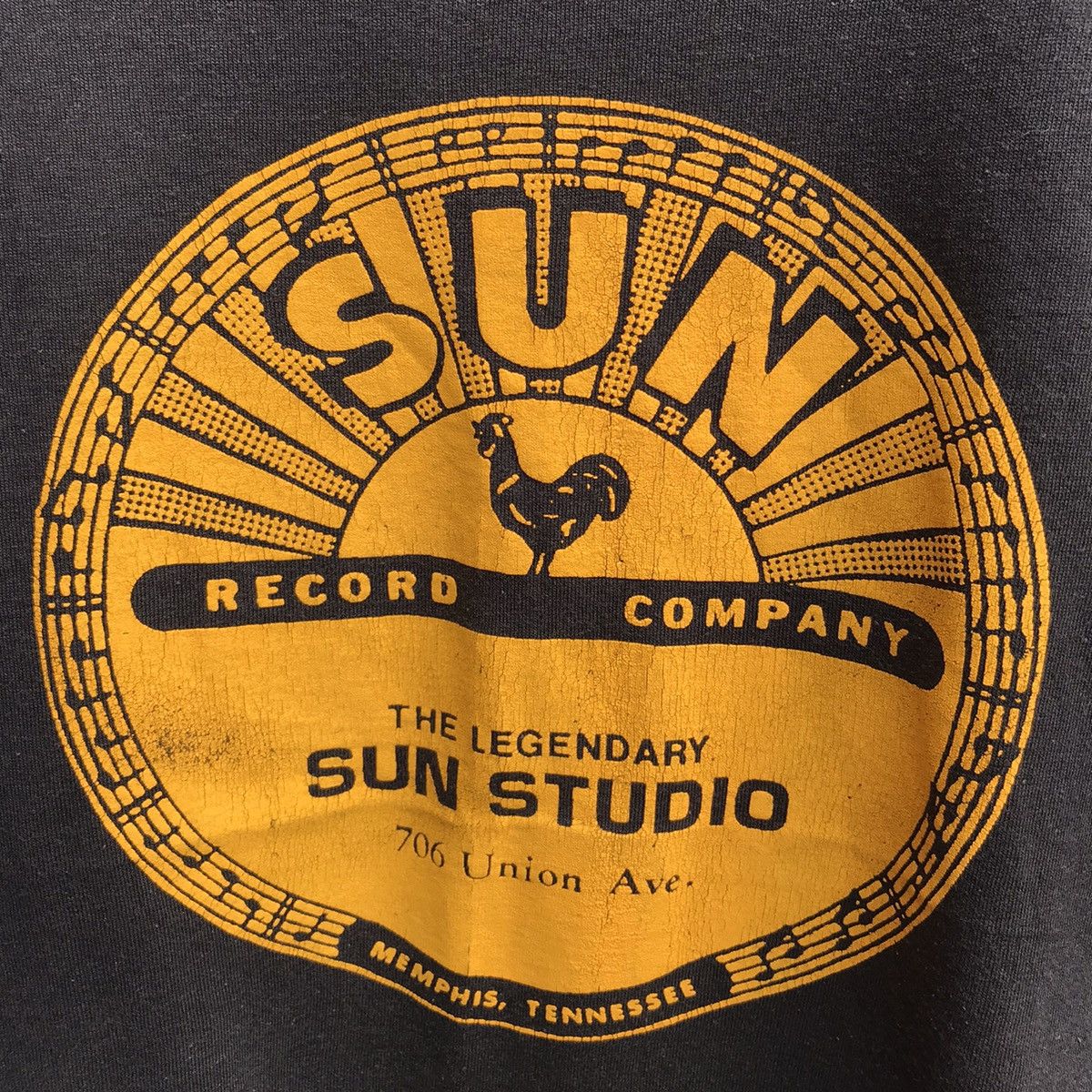 Band Tees Vintage 80s SUN RECORDS tee elvis presley Size US M / EU 48-50 / 2 - 3 Thumbnail