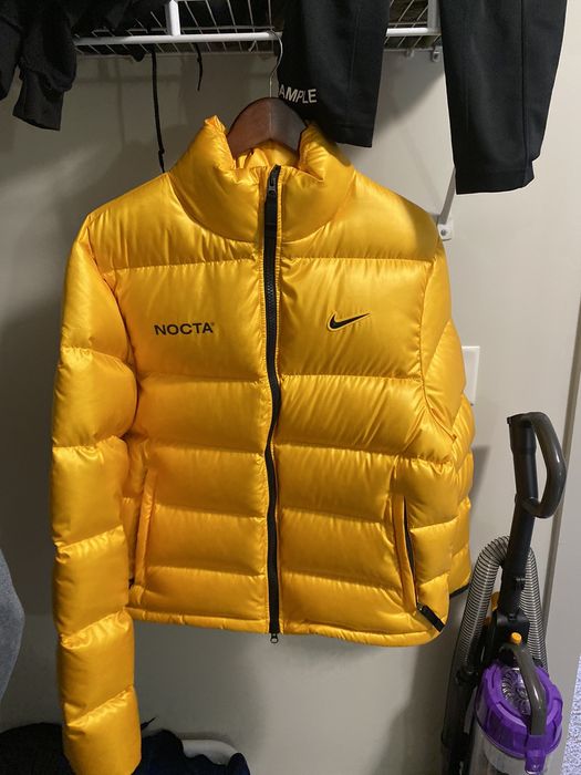 Nike nocta yellow discount jacket