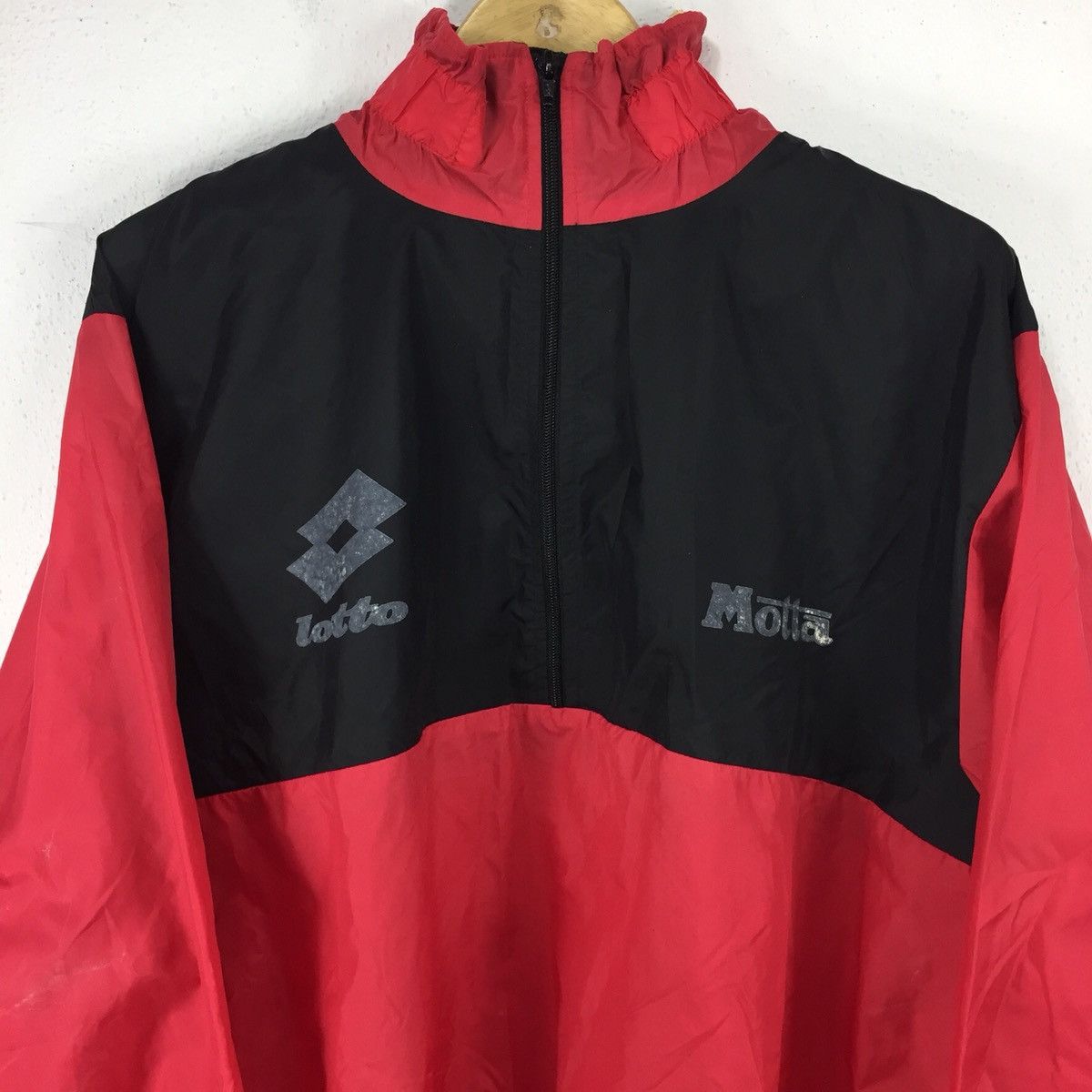 Vintage Lotto Half Zipper Jacket Grailed
