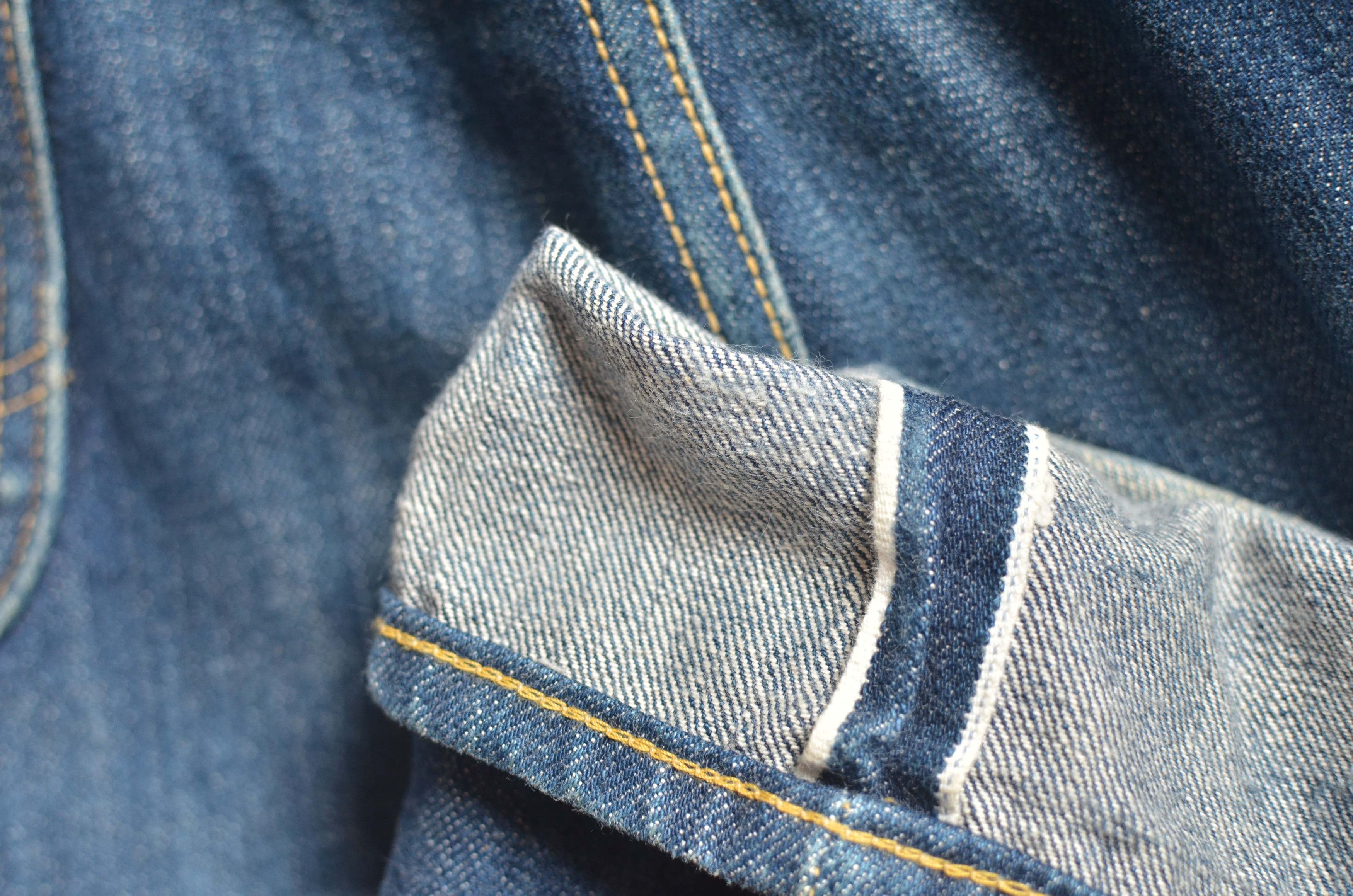 Lee × Vintage LEE UNION MADE LOT 2101 SELVEDGE DENIM 1942 WW2 VERSION Size US 30 / EU 46 - 6 Thumbnail