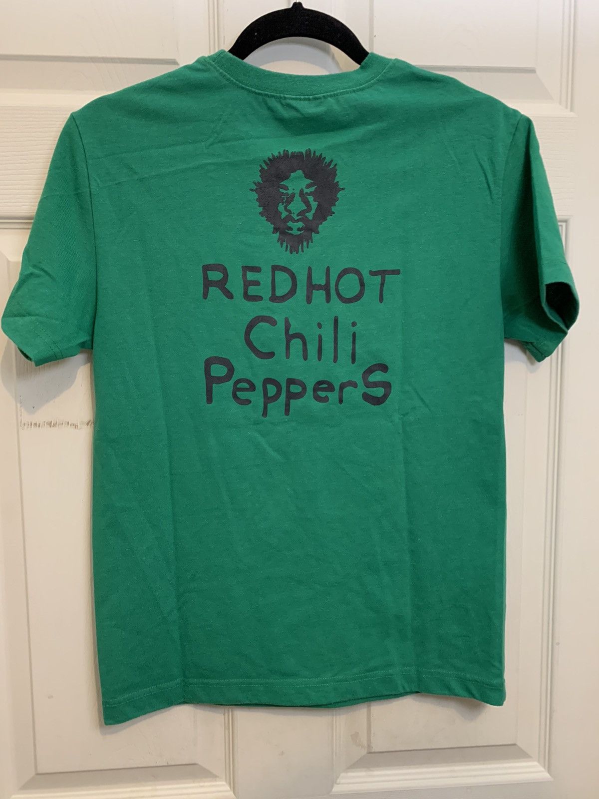 Band Tees × Vintage Vintage Red Hot Chili Peppers Green Tshirt Size US XS / EU 42 / 0 - 6 Thumbnail