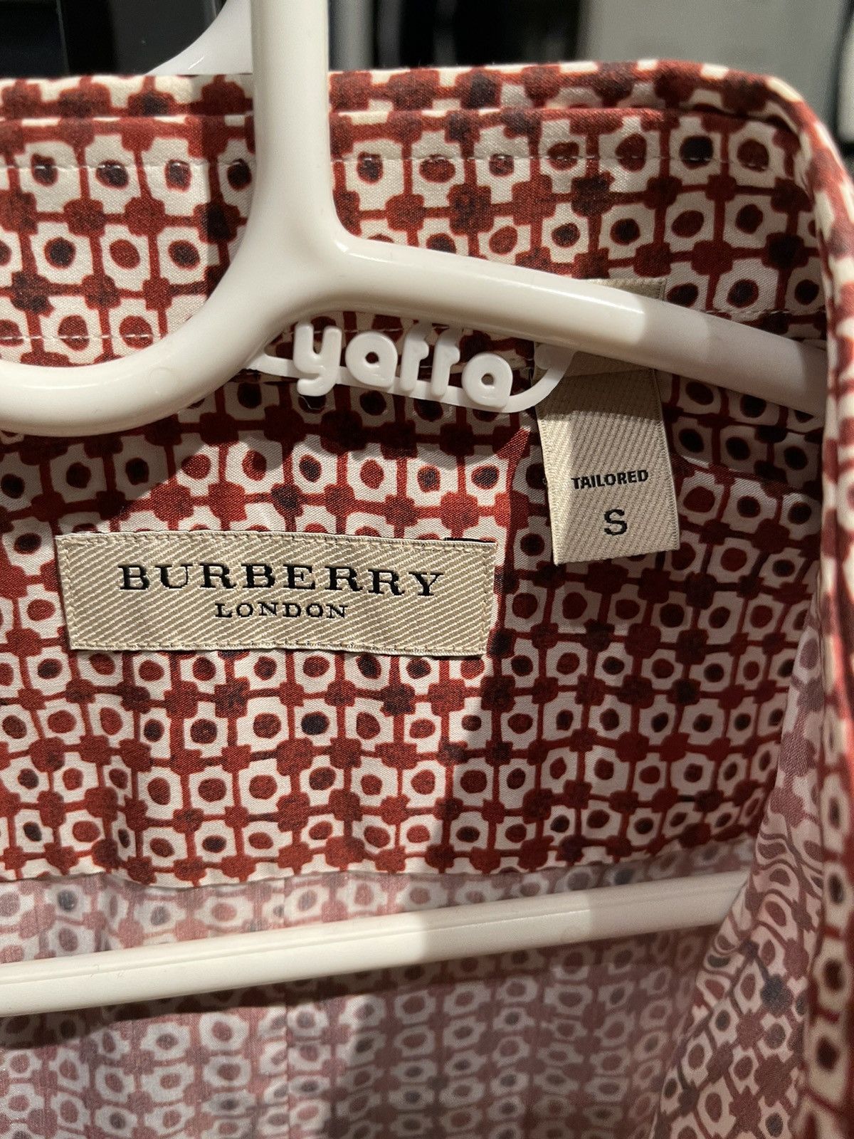 Burberry Burberry Tailored Slim Fit Shirt Size US S / EU 44-46 / 1 - 3 Thumbnail
