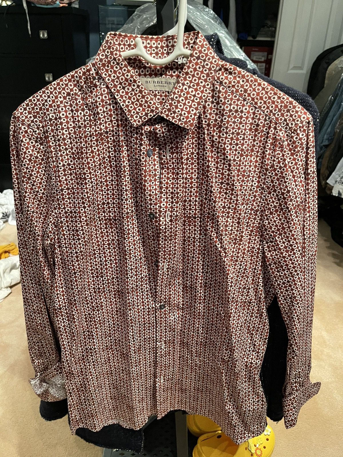 Burberry Burberry Tailored Slim Fit Shirt Size US S / EU 44-46 / 1 - 2 Thumbnail