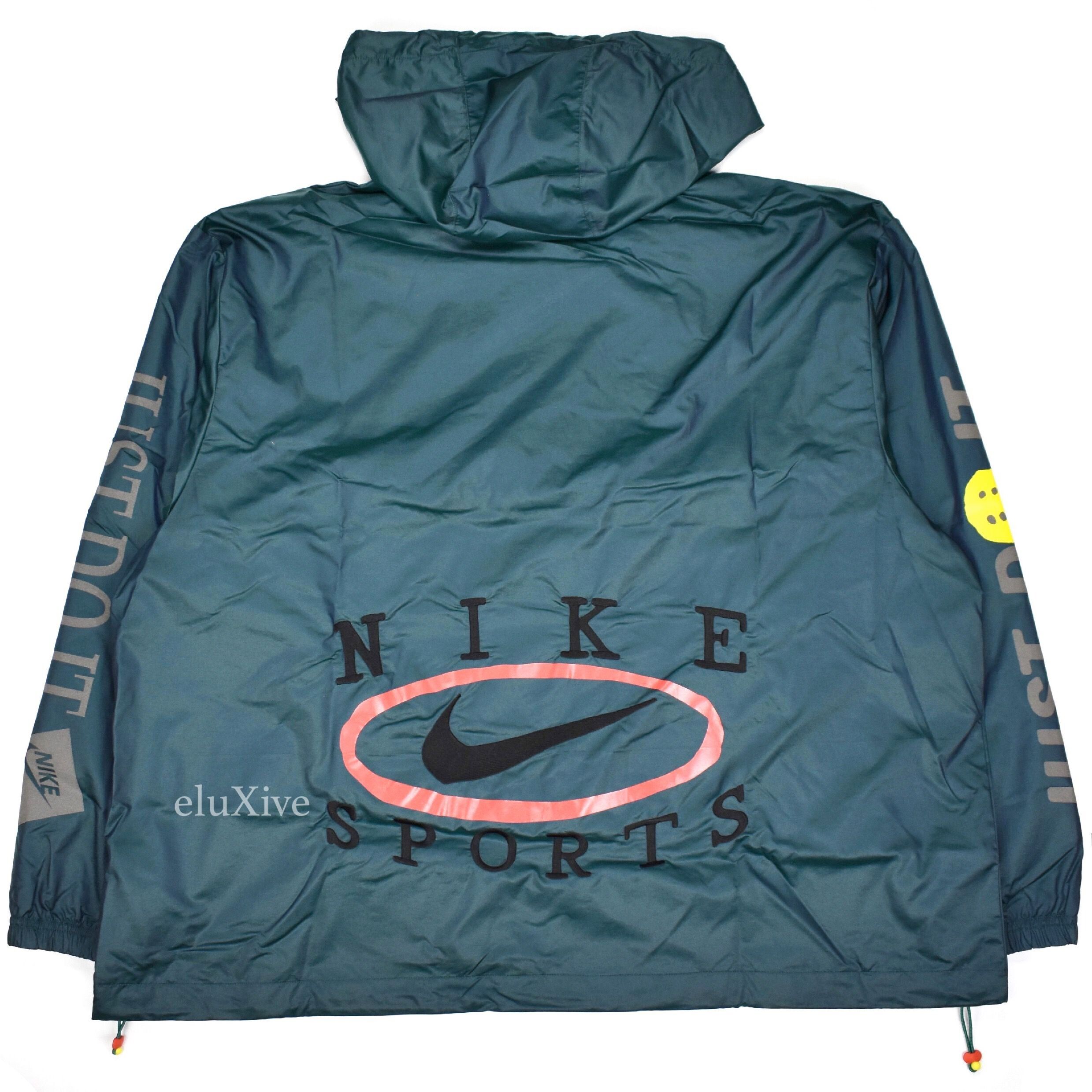 Nike Nike CPFM Logo Anorak Jacket Teal DS | Grailed