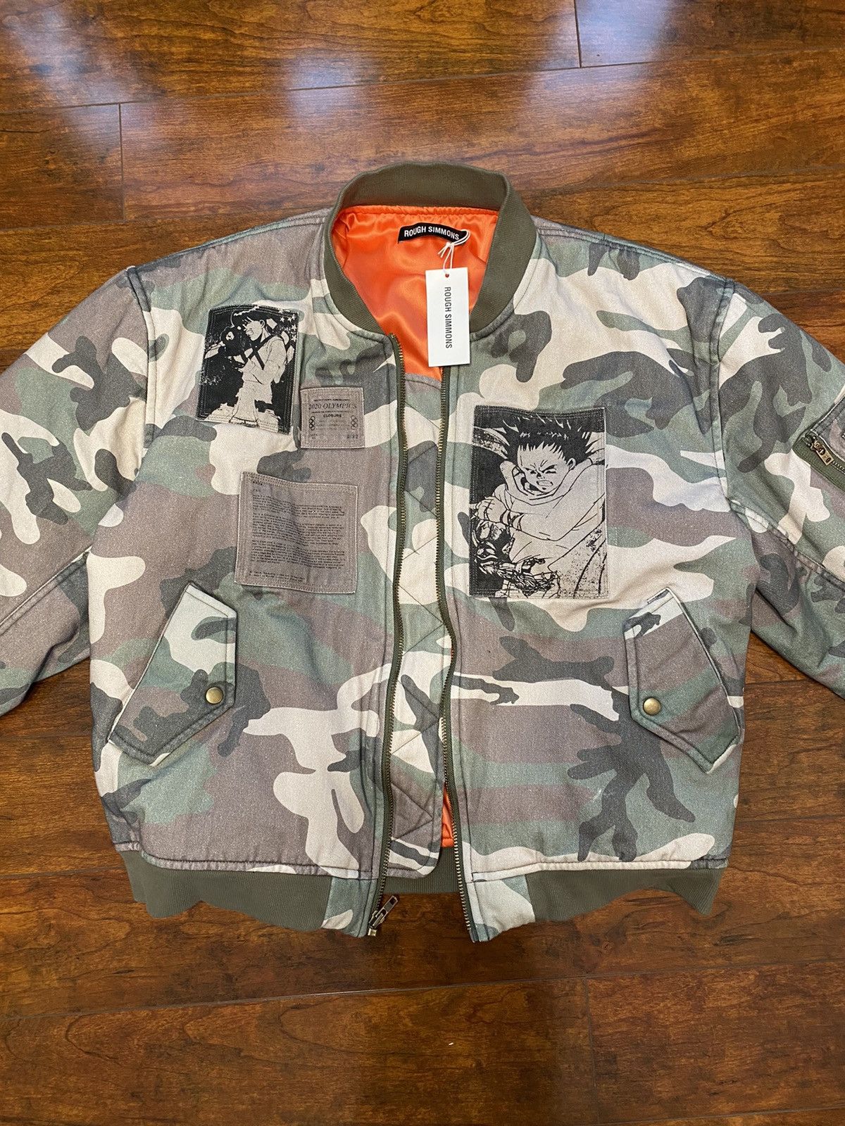 Rough Simmons Neo-Tokyo Bomber Jacket | Grailed