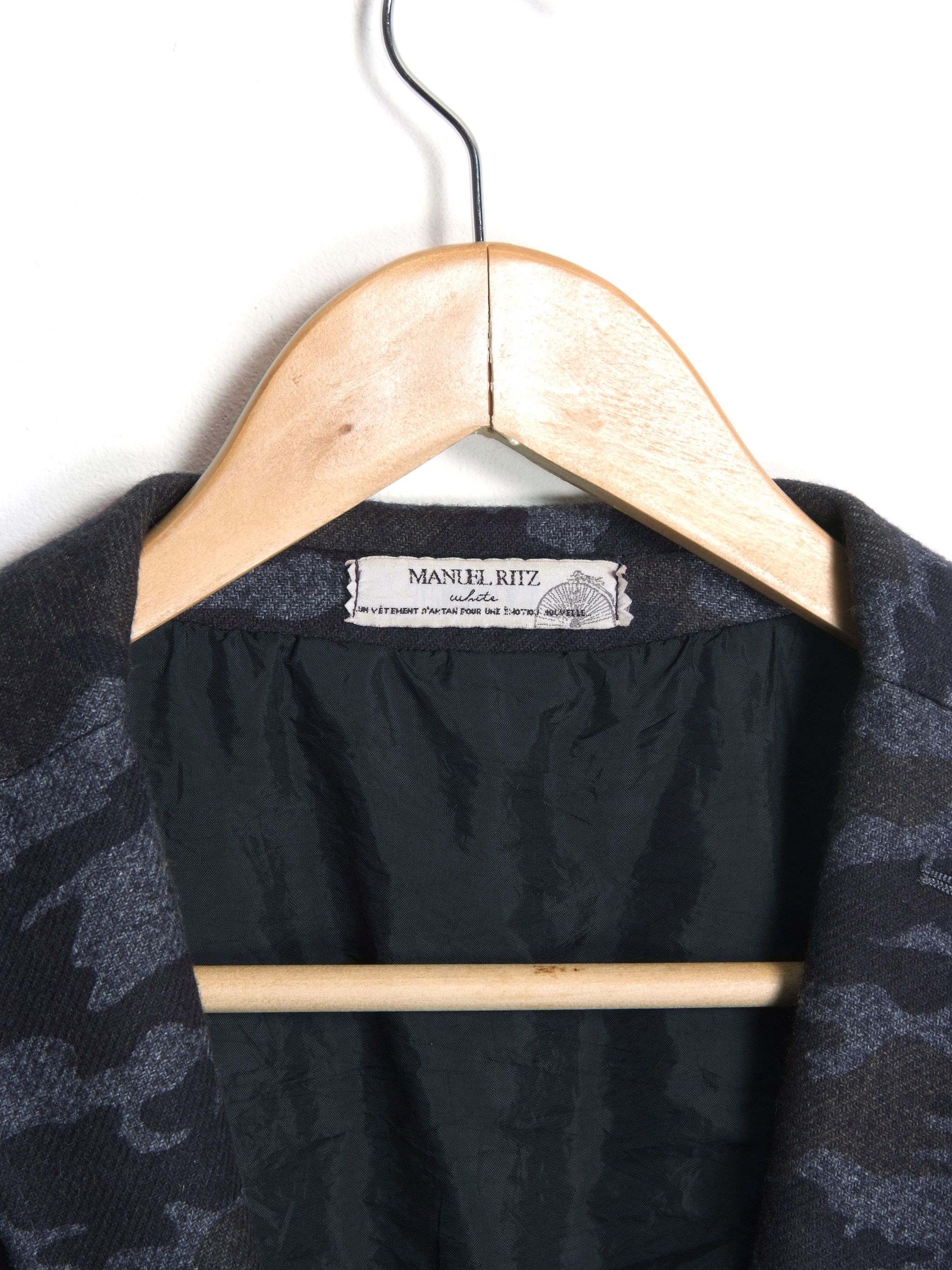 Acne Studios × Our Legacy Manuel Ritz Camouflage Pattern Wool Blazer Size 40R - 5 Thumbnail