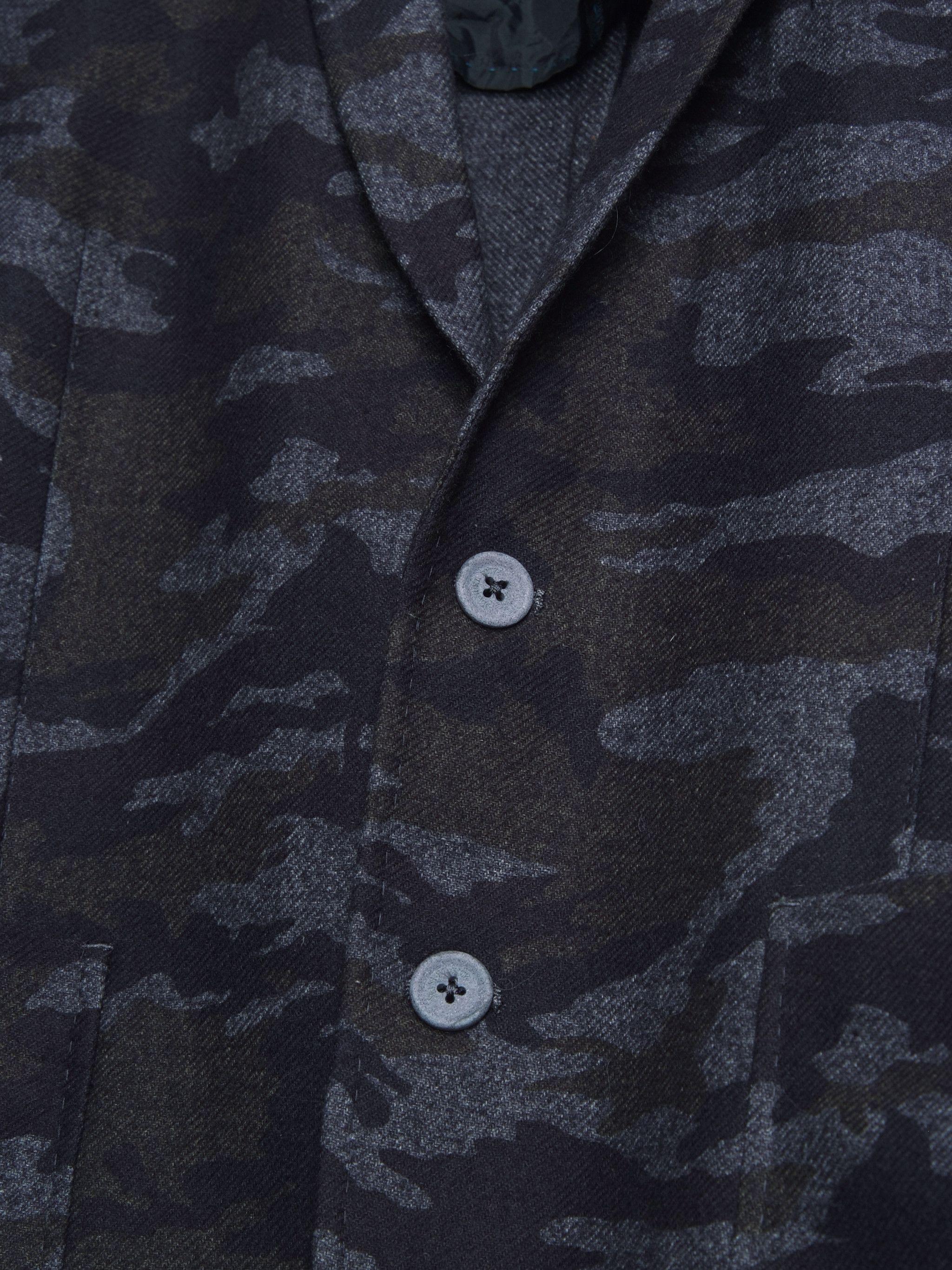 Acne Studios × Our Legacy Manuel Ritz Camouflage Pattern Wool Blazer Size 40R - 8 Thumbnail