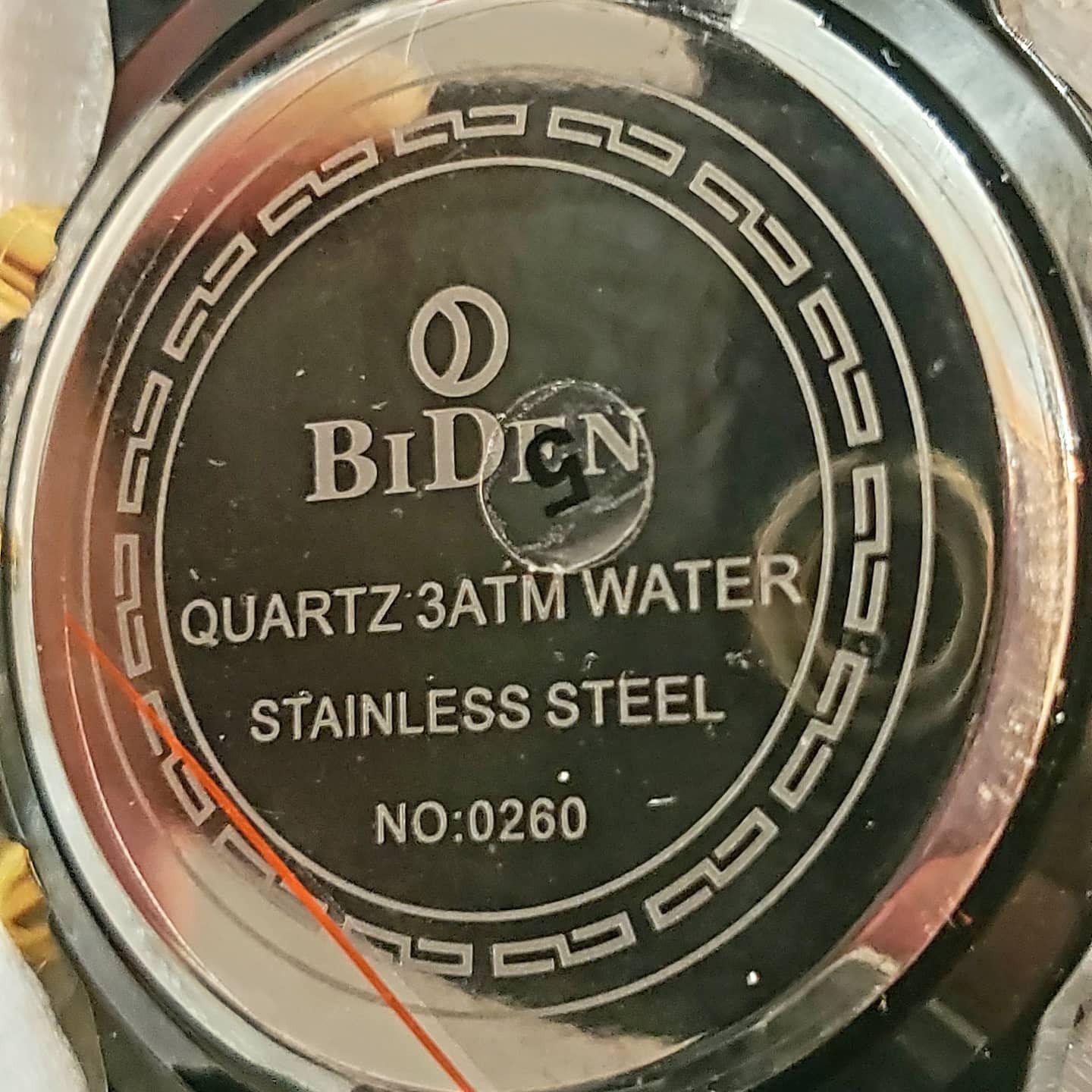 Tres Bien 🆕️ NWT BiDen Quartz 3ATM Water Proof Black Watch Size ONE SIZE - 7 Thumbnail