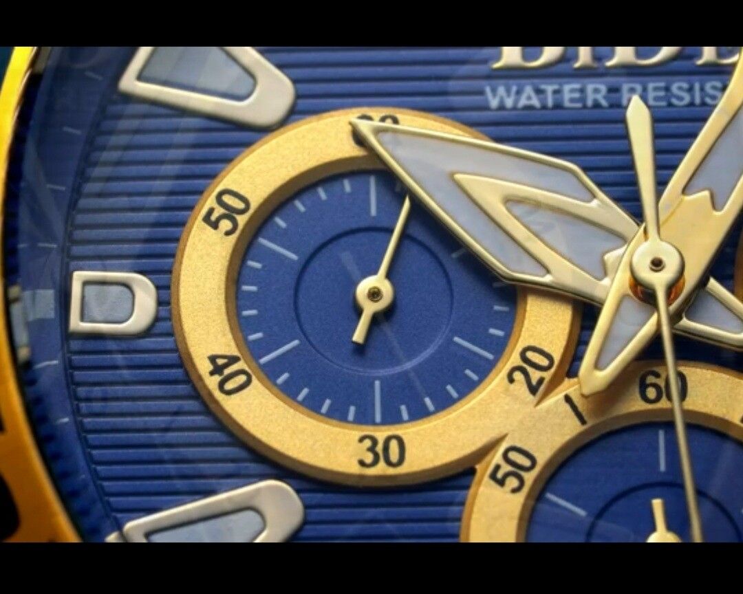 Tres Bien 🆕️ NWT BiDen Quartz 3ATM Water Proof Black Watch Size ONE SIZE - 12 Preview