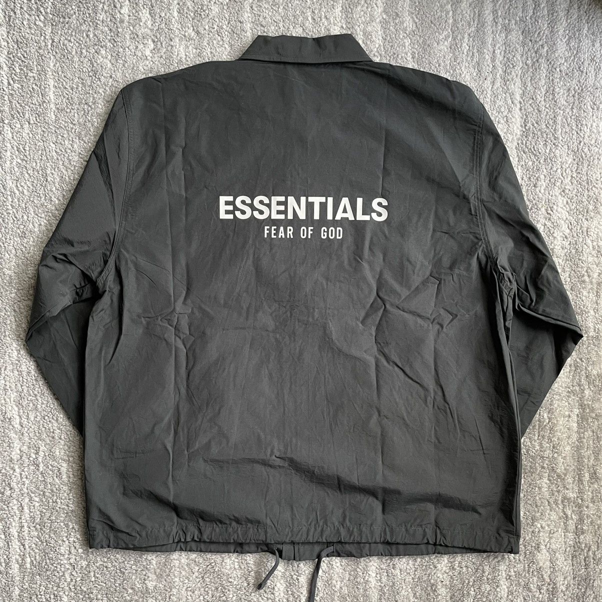 Fear of God Fear of God Essentials Souvenir Jacket Black Large 