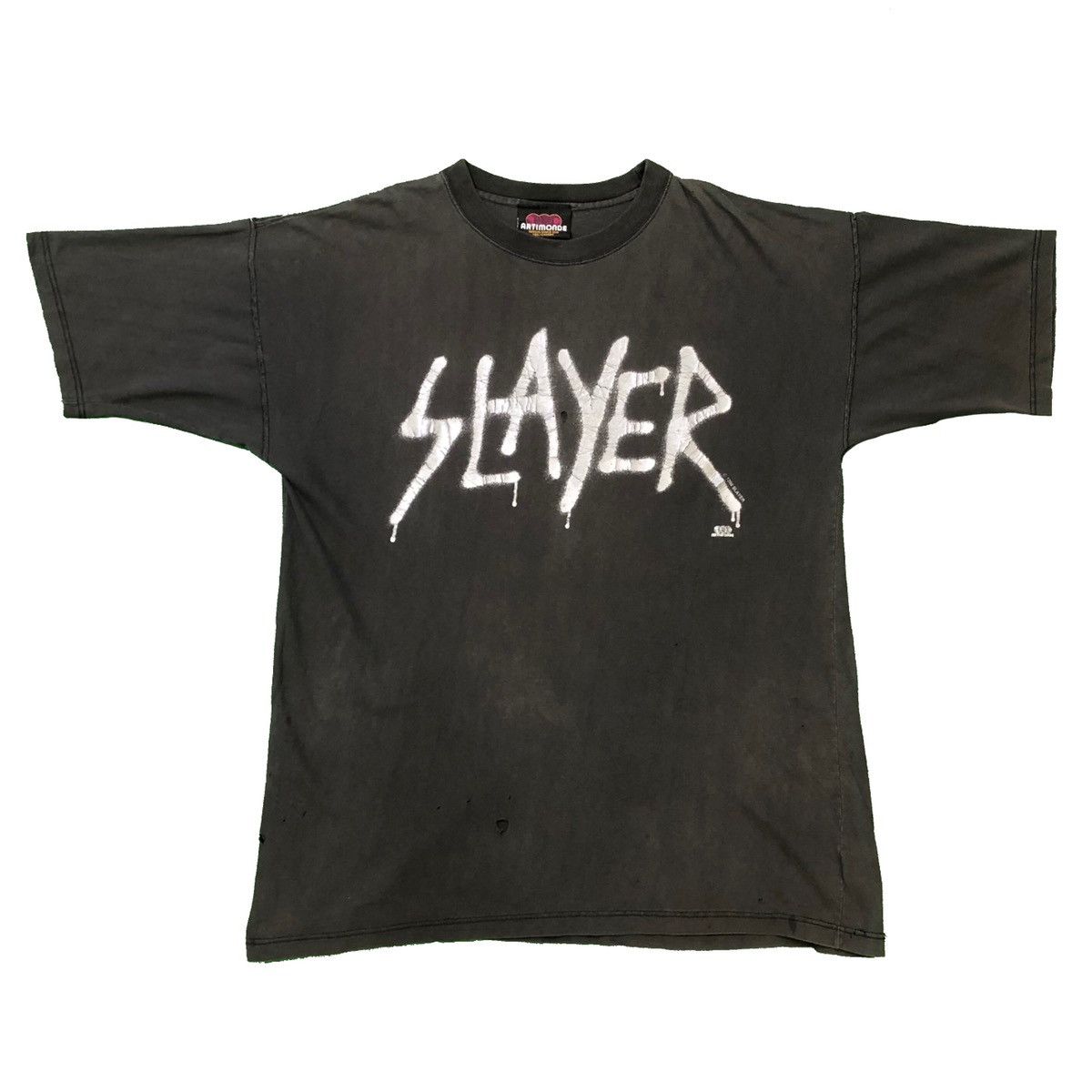 Band Tees Vintage 1996 Slayer Undisputed Attitude Band Tee Size US XL / EU 56 / 4 - 1 Thumbnail