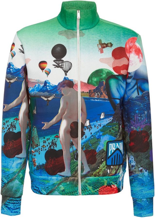 Prada Prada graphic jacket | Grailed