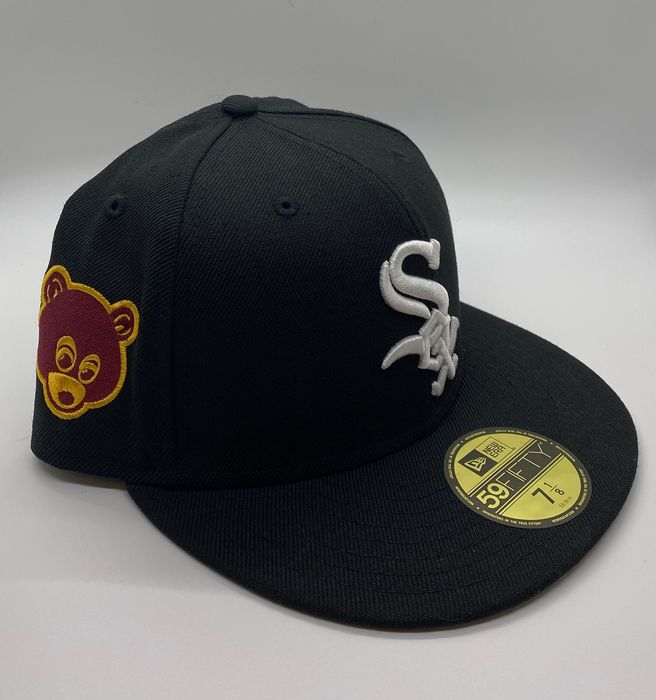 Kanye West Chicago White Sox "College Dropout" Fitted Hat Grailed