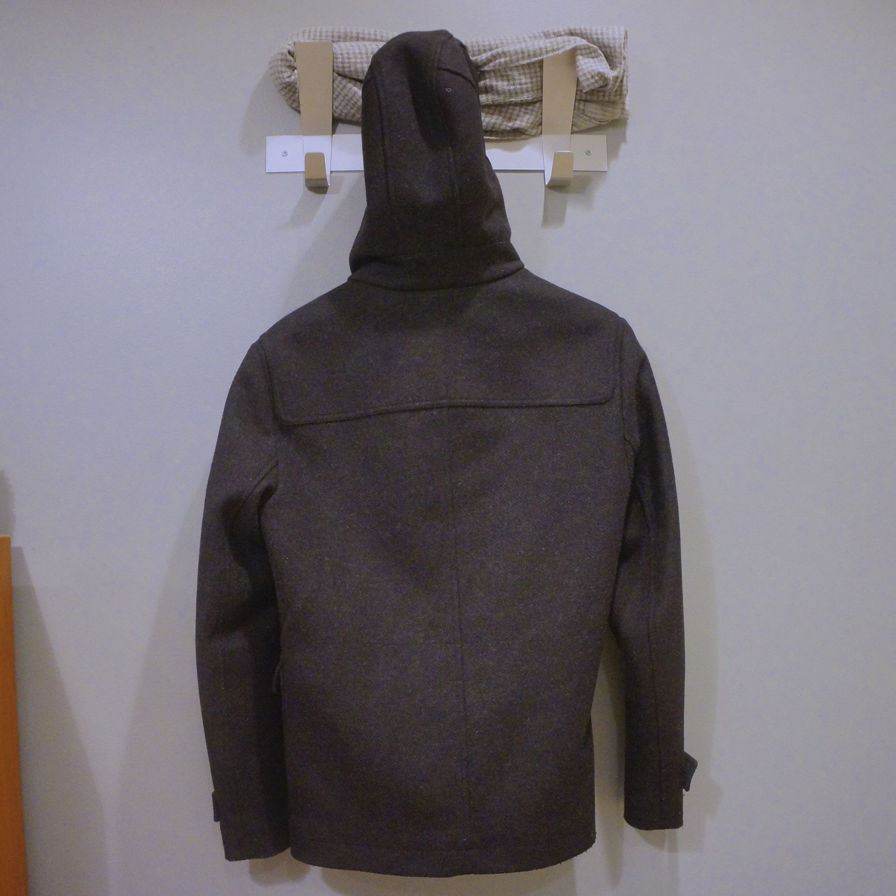 Theory Charcoal Wool Hooded Duffle Size US M / EU 48-50 / 2 - 5 Thumbnail