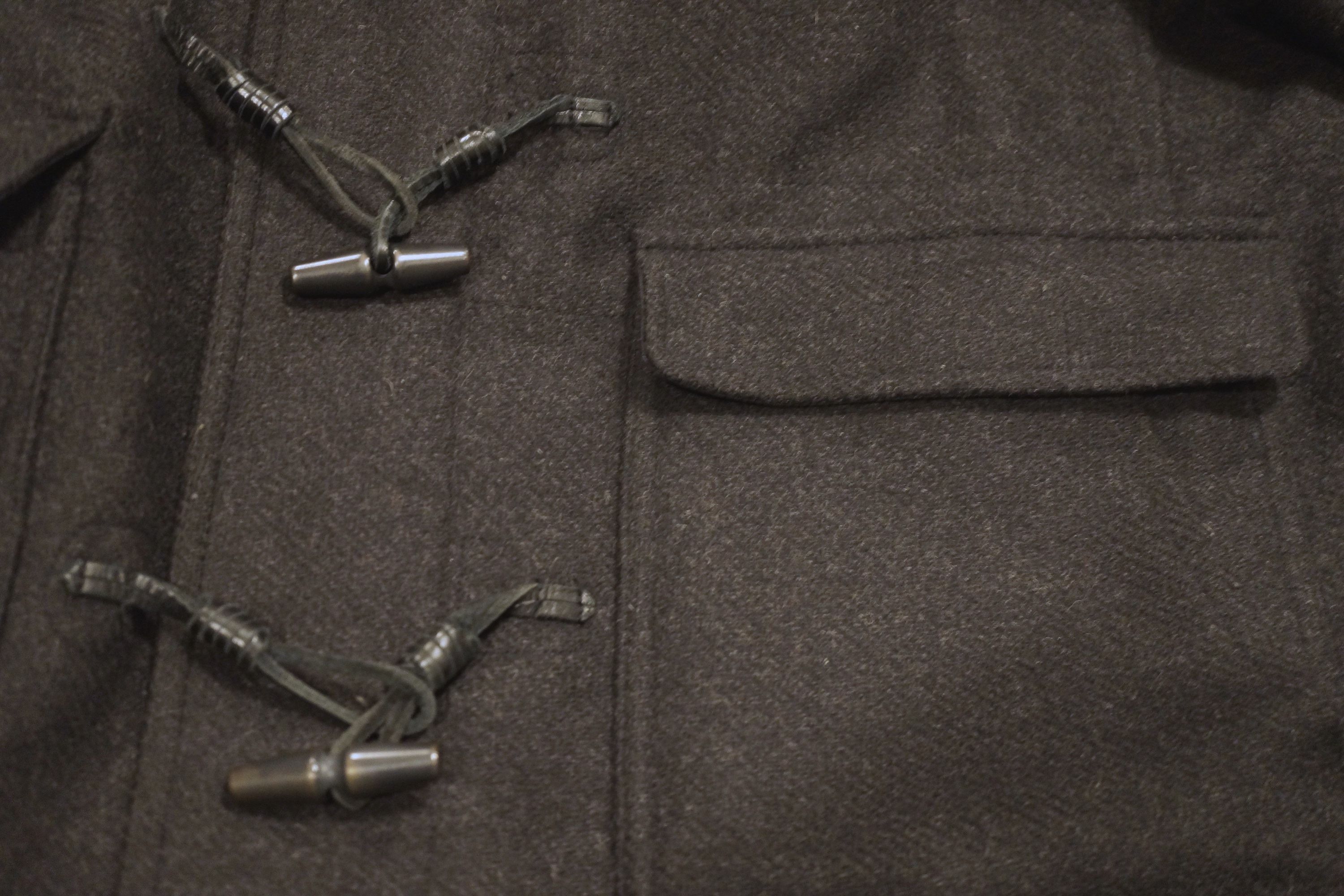 Theory Charcoal Wool Hooded Duffle Size US M / EU 48-50 / 2 - 3 Thumbnail