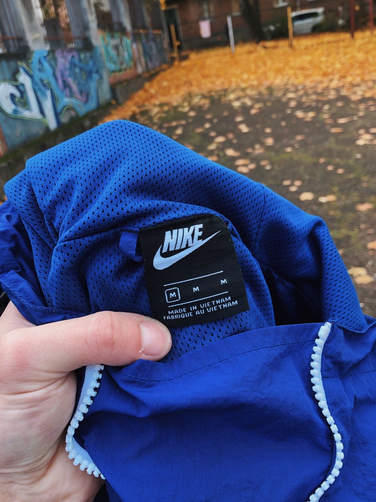 Nike Nike Nylon Anorak Jacket Size US M / EU 48-50 / 2 - 3 Thumbnail