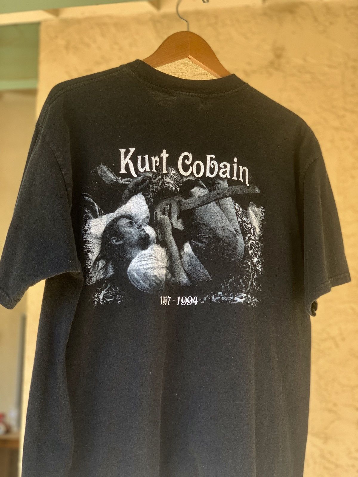 Band Tees × Streetwear × Vintage Vintage Kurt Cobain Nirvana