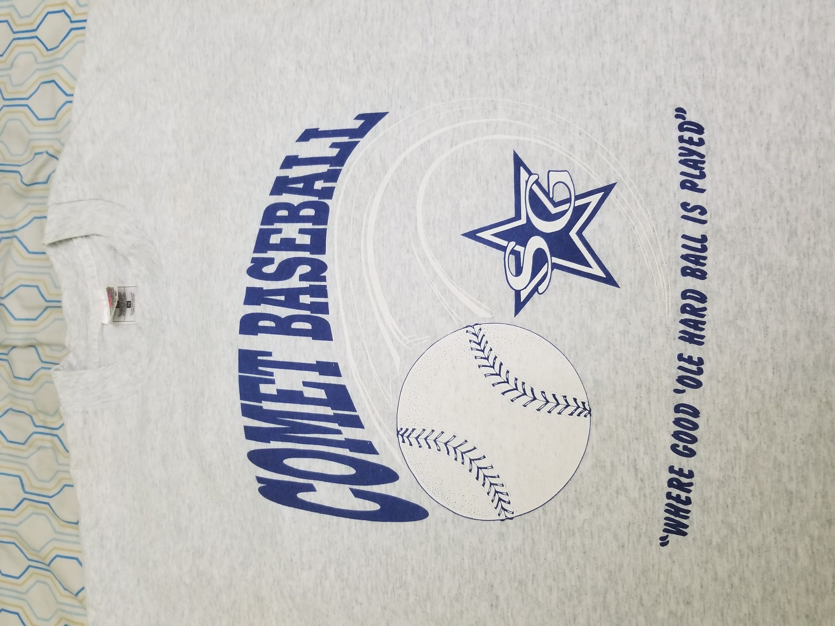 Vintage Vintage 90s Baseball Stadium Homerun T Shirt Sports Comet Size US XL / EU 56 / 4 - 1 Preview