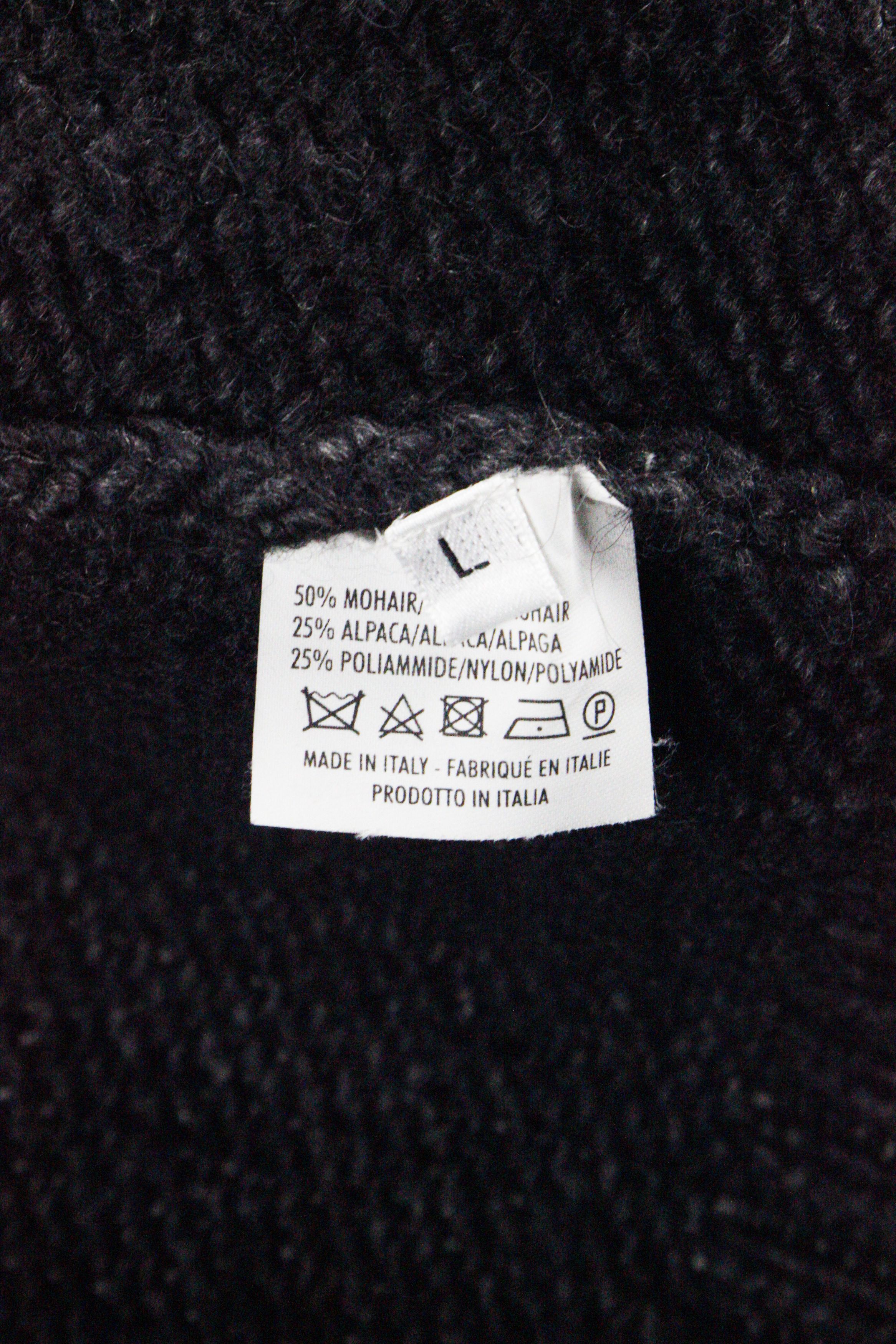 Saint Laurent Paris Yves Saint Laurent Mohair Alpaca Sweater Jumper Size US L / EU 52-54 / 3 - 7 Thumbnail