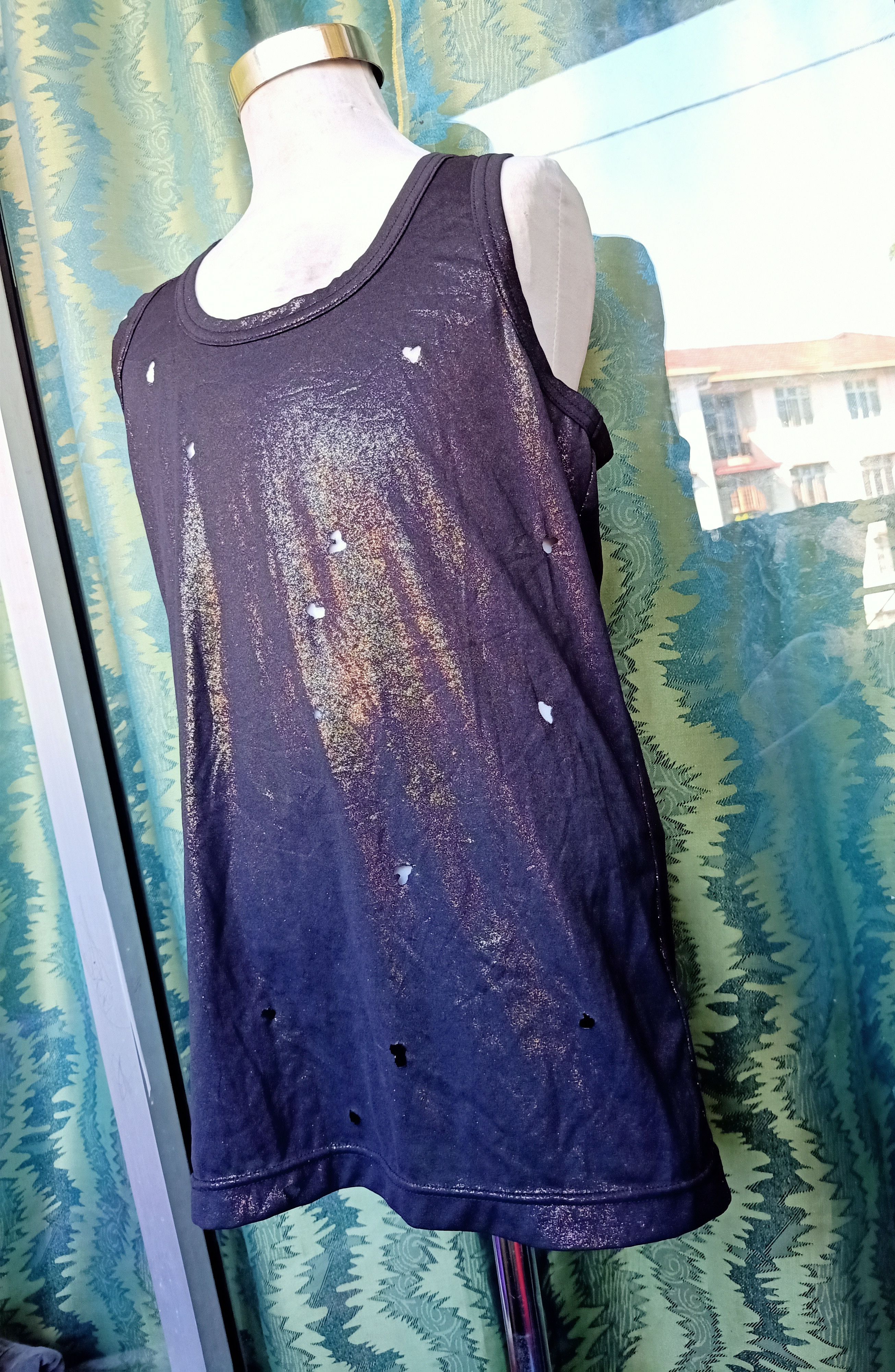 Comme des Garcons × Junya Watanabe Junya Watanabe CDG hole design Tank top Size US S / EU 44-46 / 1 - 1 Thumbnail
