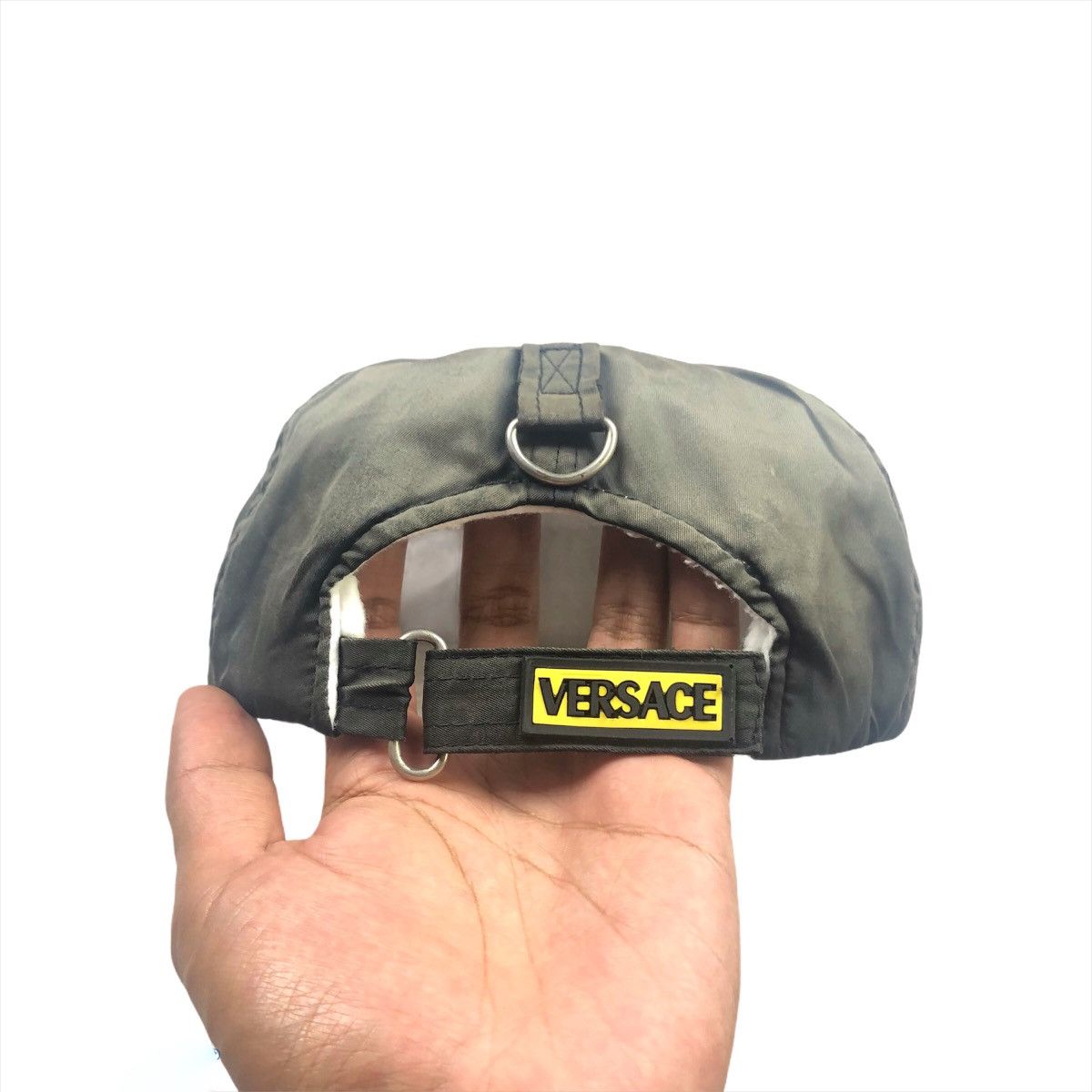 Versace Vintage Thrashed Versace Intensive Cap Size ONE SIZE - 9 Thumbnail