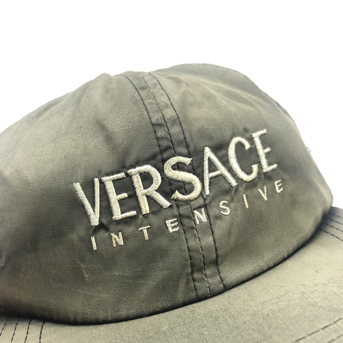 Versace Vintage Thrashed Versace Intensive Cap Size ONE SIZE - 11 Thumbnail